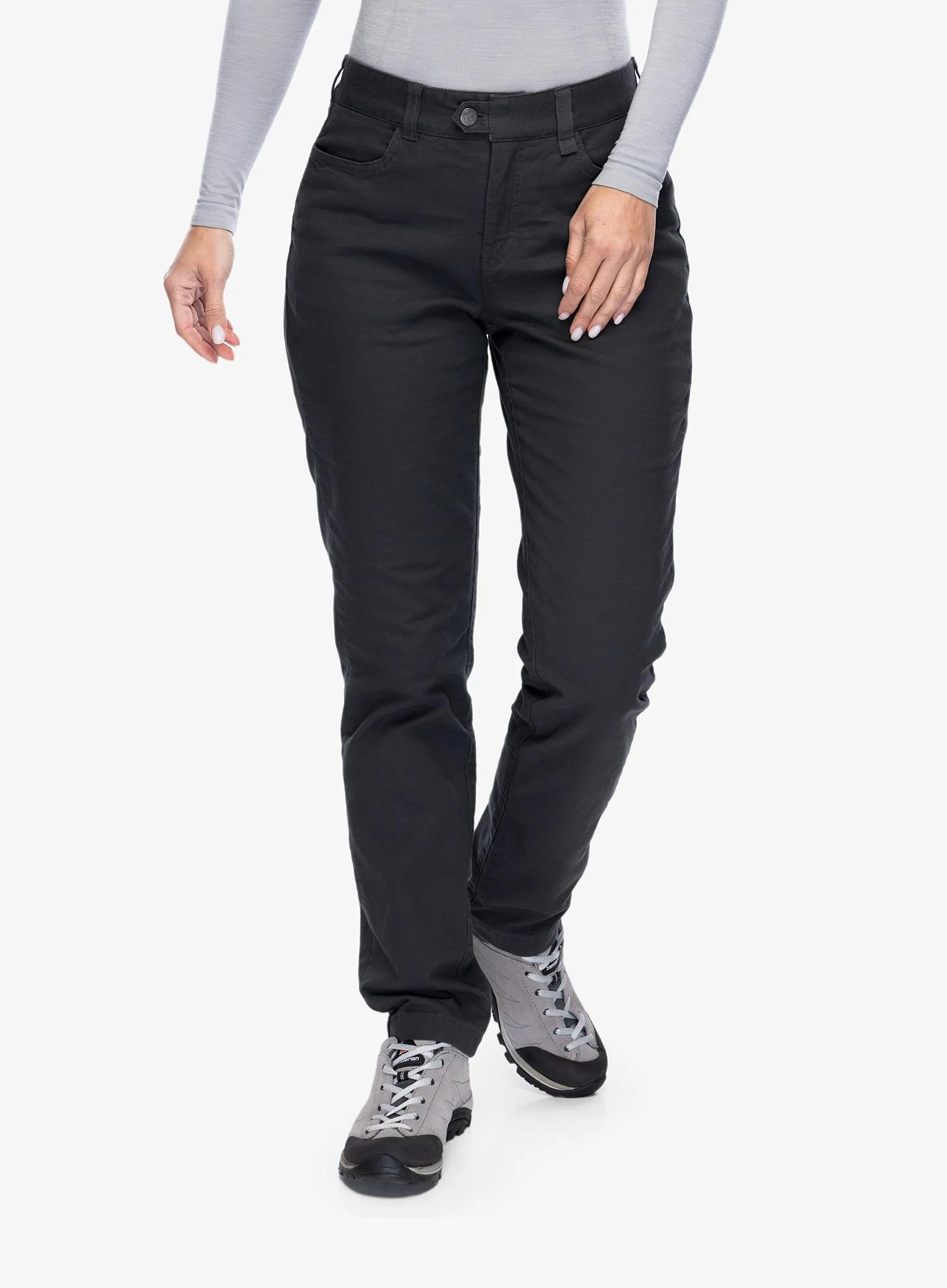 Штани жіночі Royal Robbins Billy Goat II Lined Pant - charcoal