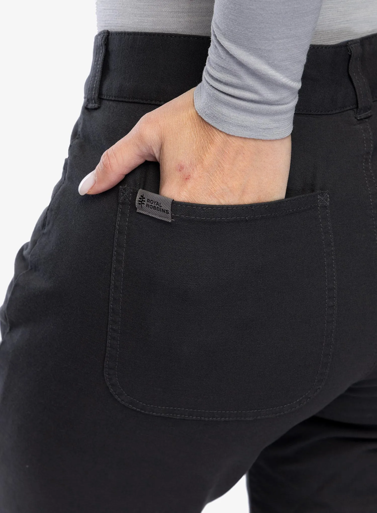Штани жіночі Royal Robbins Billy Goat II Lined Pant - charcoal