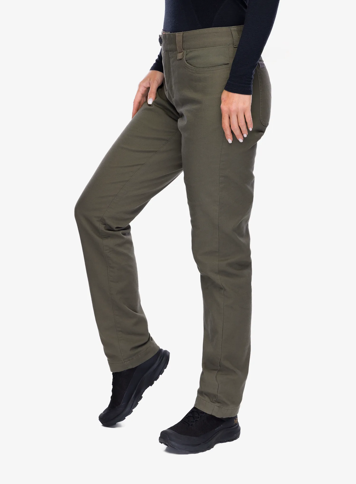 Штани жіночі Royal Robbins Billy Goat II Lined Pant - everglade