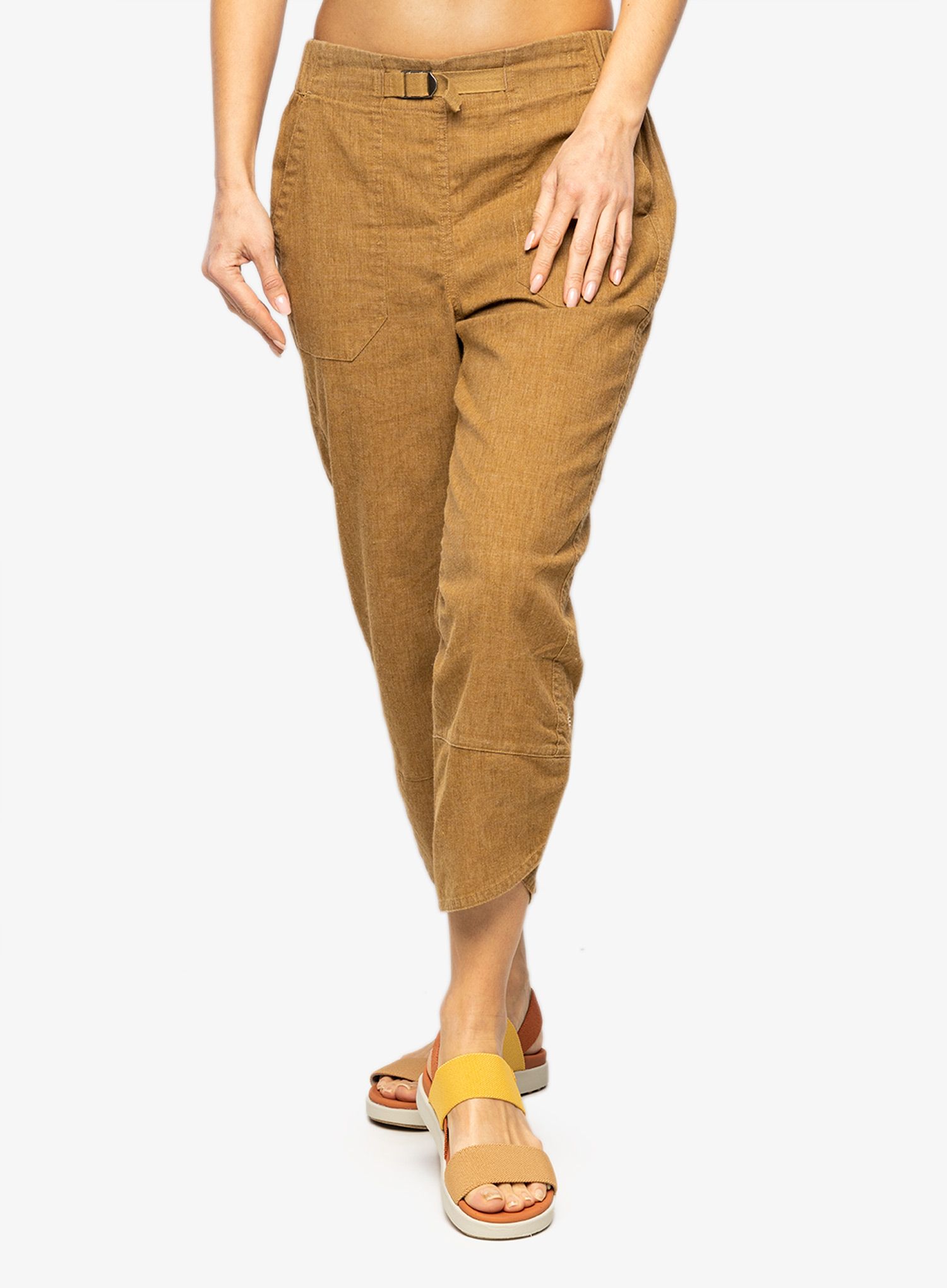 Шорти жіночі Royal Robbins Hempline Capri - coyote