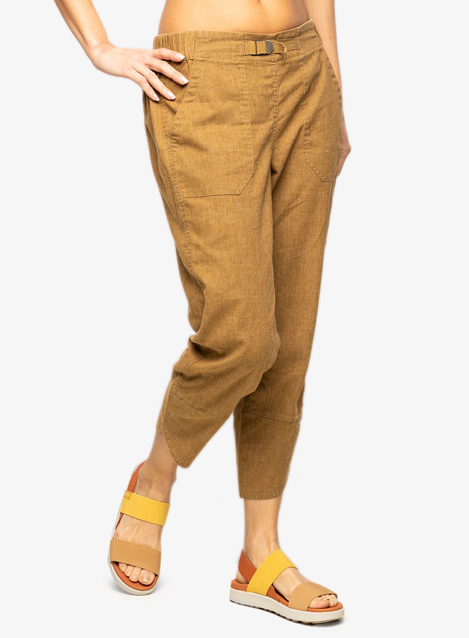 Шорти жіночі Royal Robbins Hempline Capri - coyote