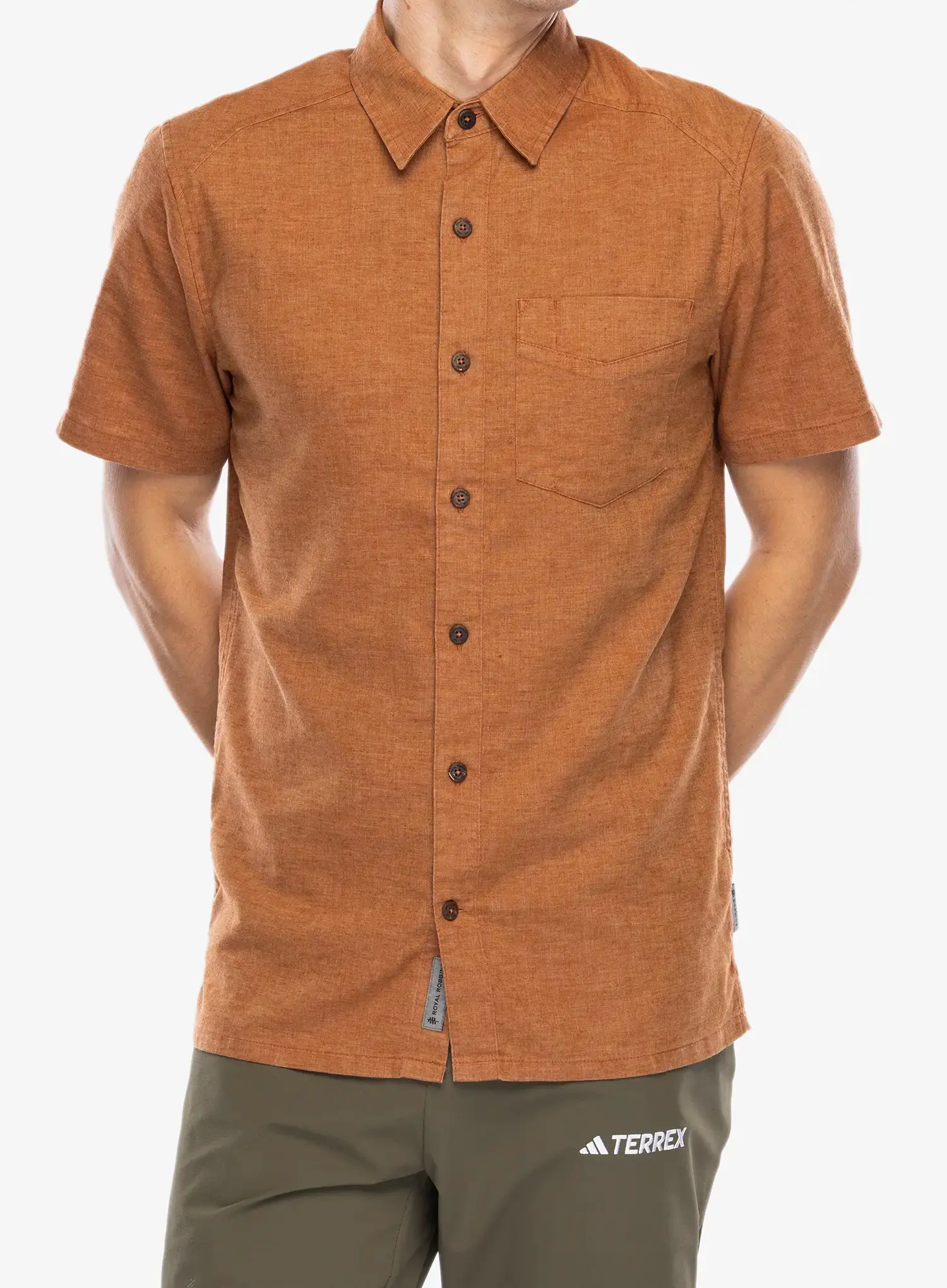 Сорочка Royal Robbins Hempline S/S - baked clay