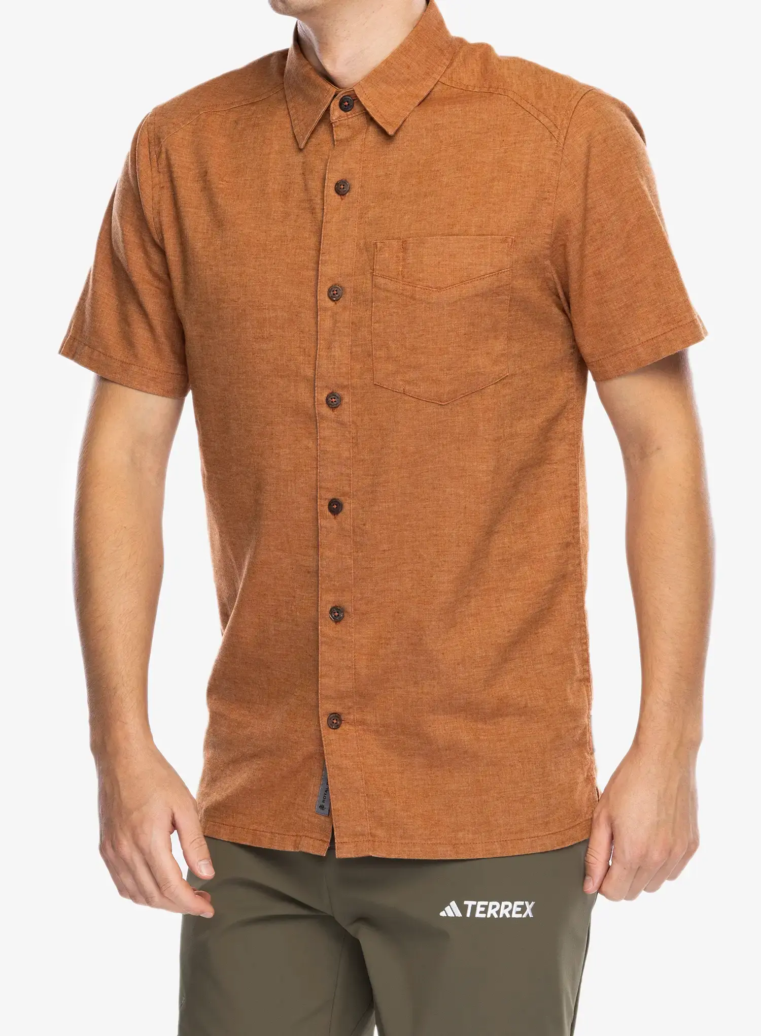 Сорочка Royal Robbins Hempline S/S - baked clay