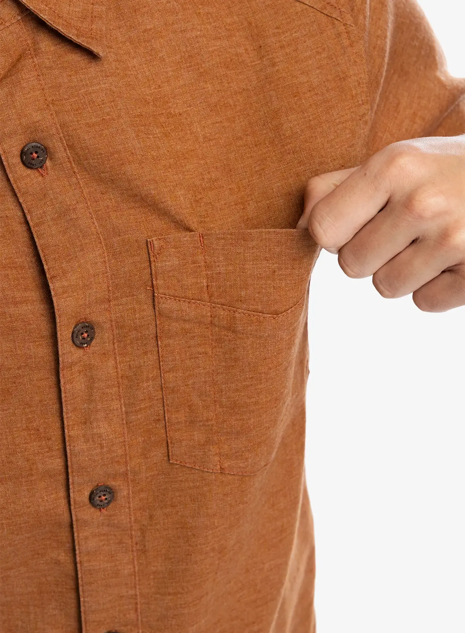 Сорочка Royal Robbins Hempline S/S - baked clay
