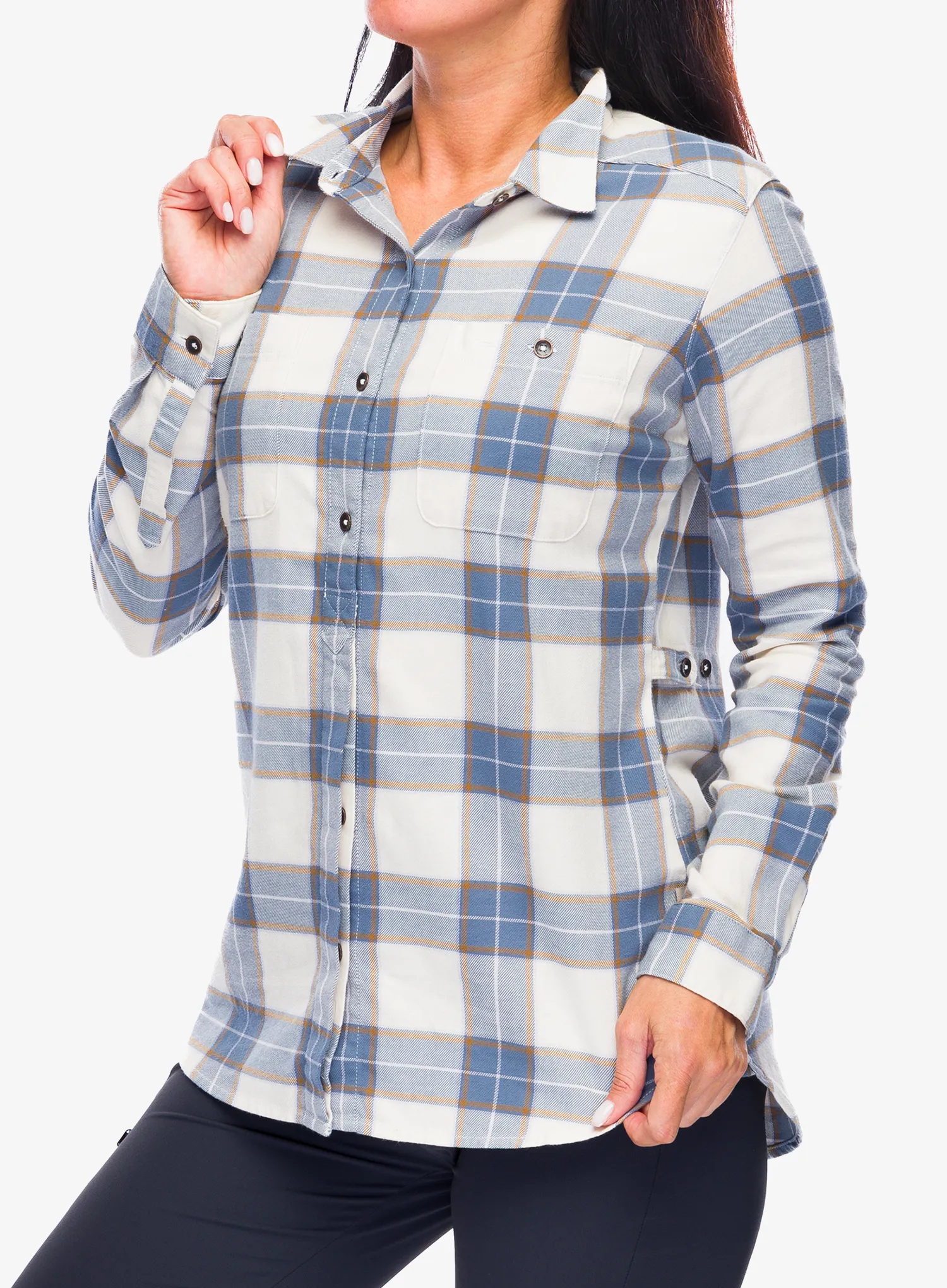 Сорочка жіноча Royal Robbins Lieback Flex Tunic LS - dark harbor runyon pld