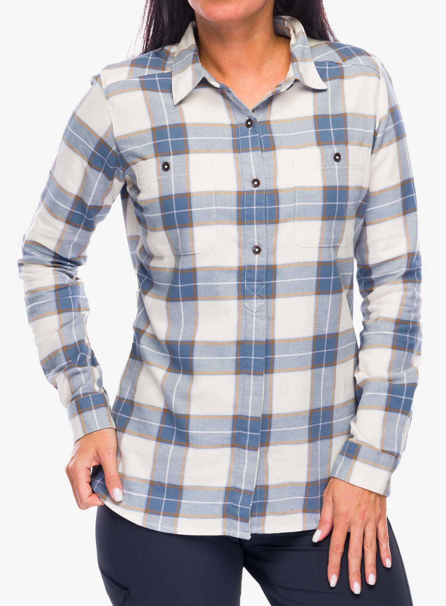 Сорочка жіноча Royal Robbins Lieback Flex Tunic LS - dark harbor runyon pld