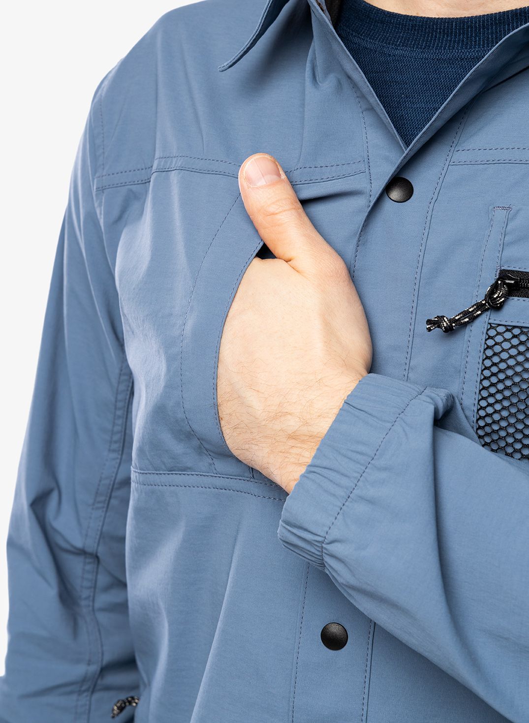 Вітровка Royal Robbins Merced Wind Shirt - sea