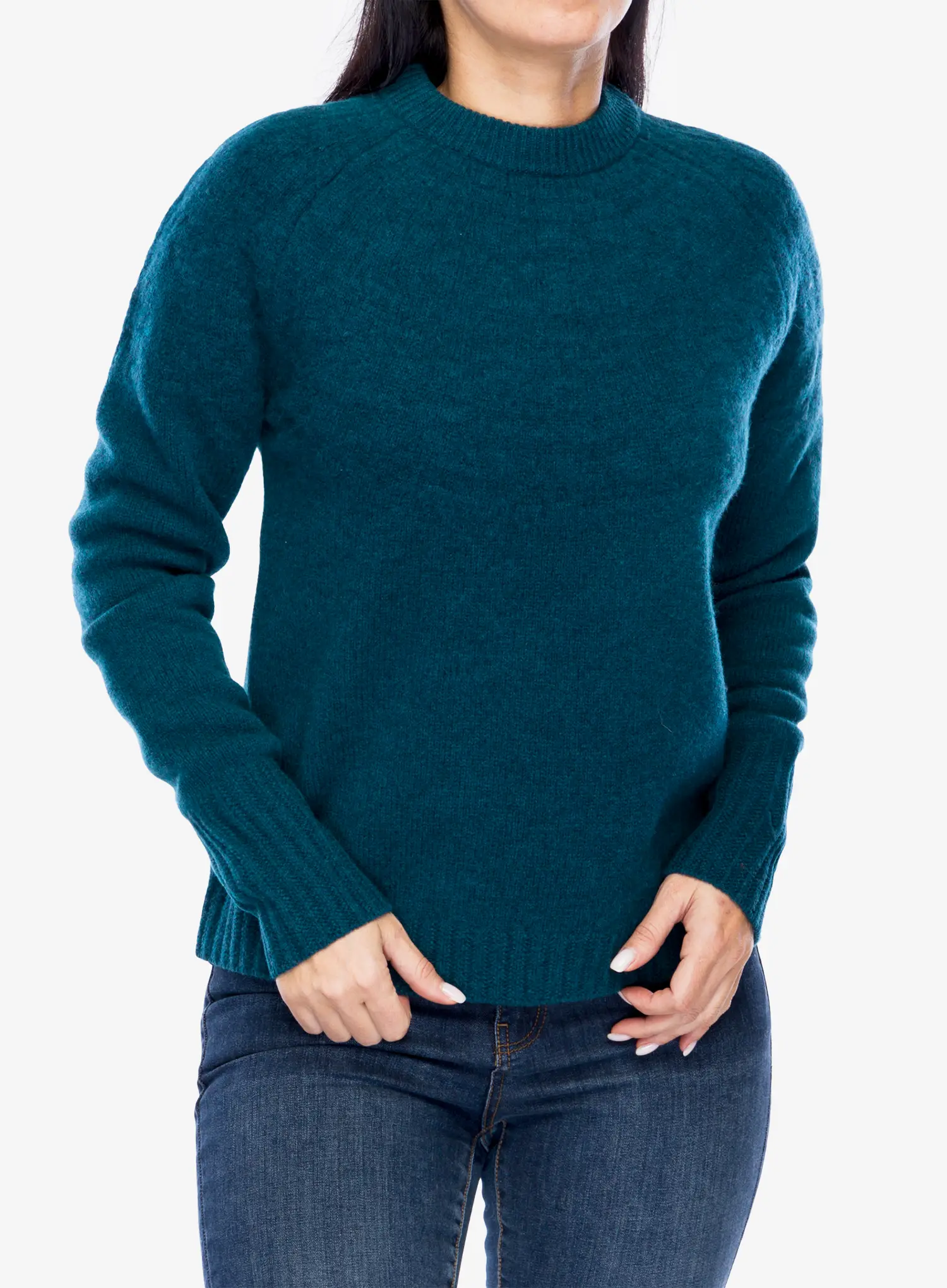 Светр жіночий Royal Robbins Rockcraft Wool Crew - blue teal