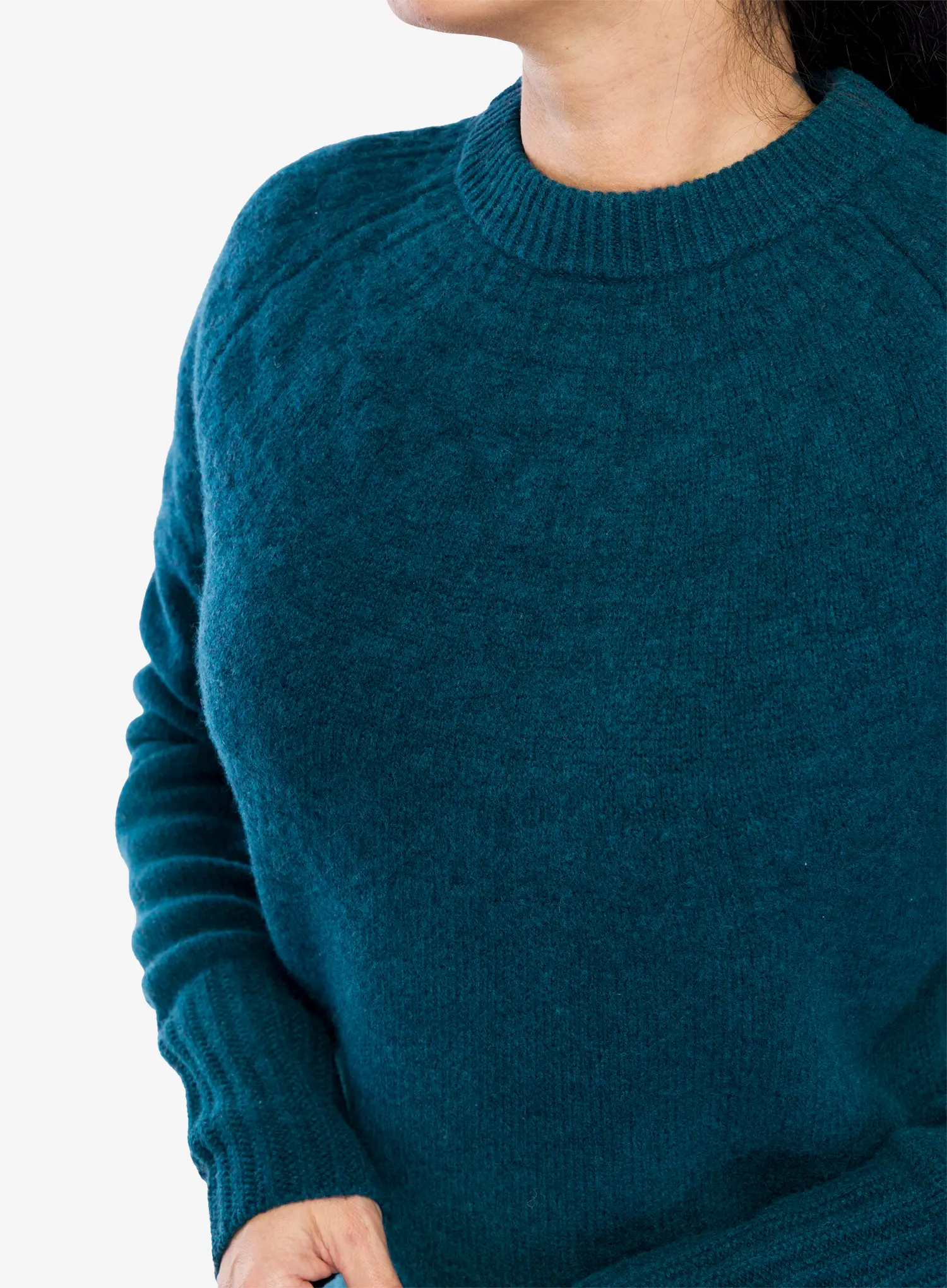Светр жіночий Royal Robbins Rockcraft Wool Crew - blue teal
