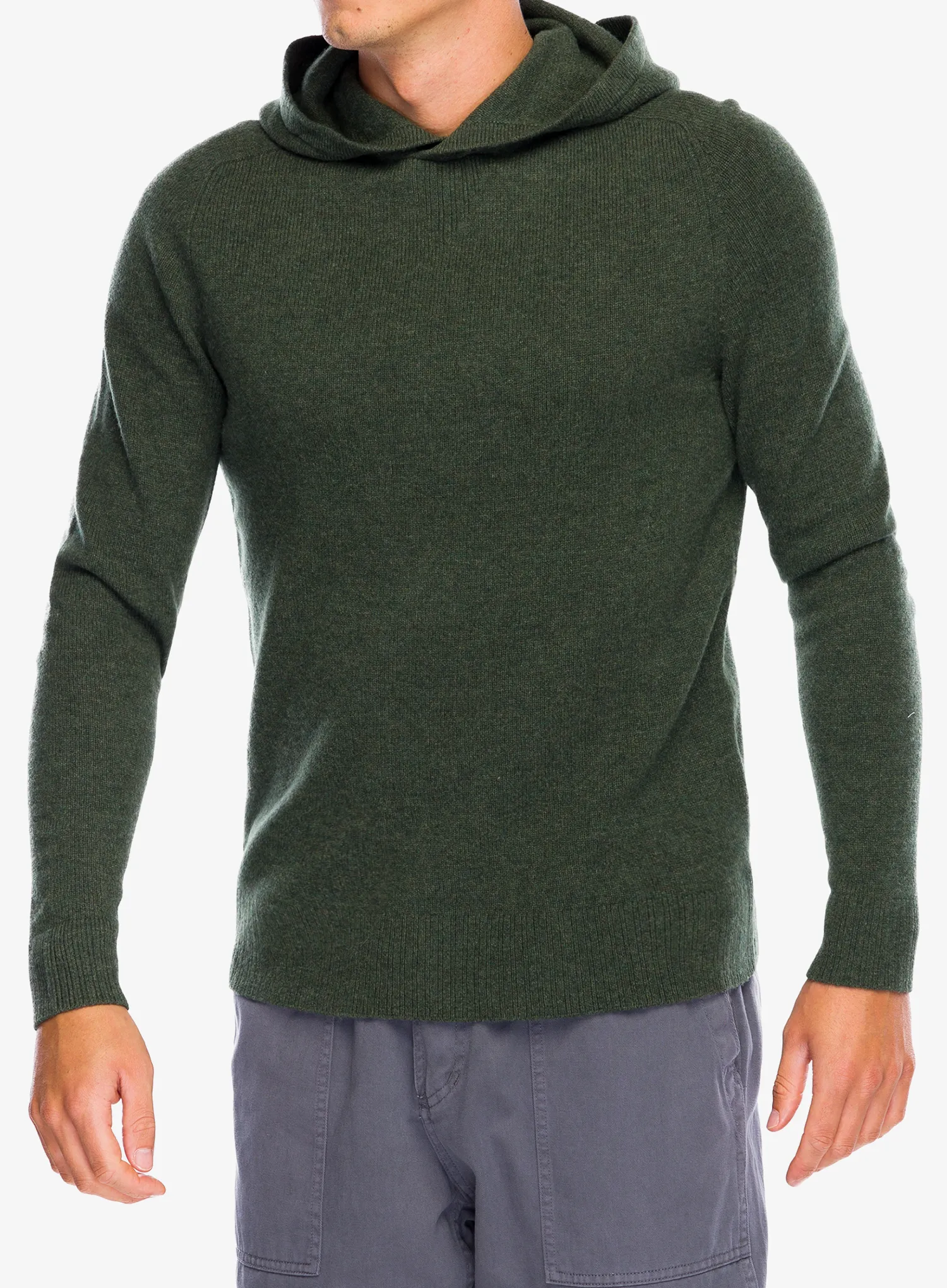 Светр Royal Robbins Rockcraft Wool Hoodie - everglade htr