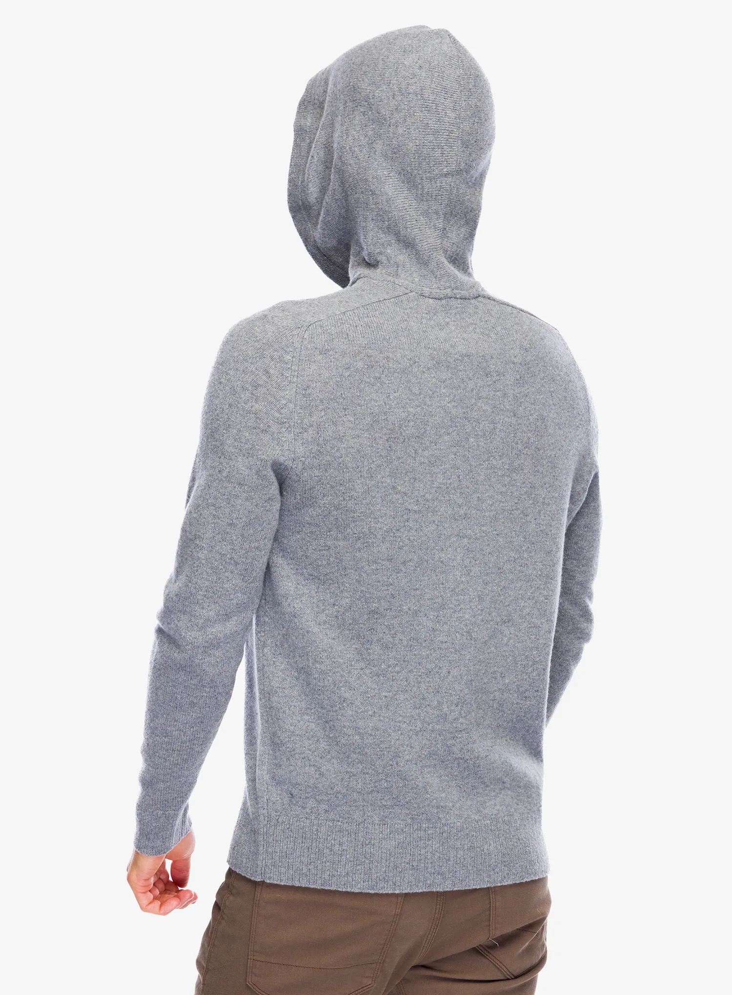 Светр чоловічий Royal Robbins Rockcraft Wool Hoodie - lt pewter htr