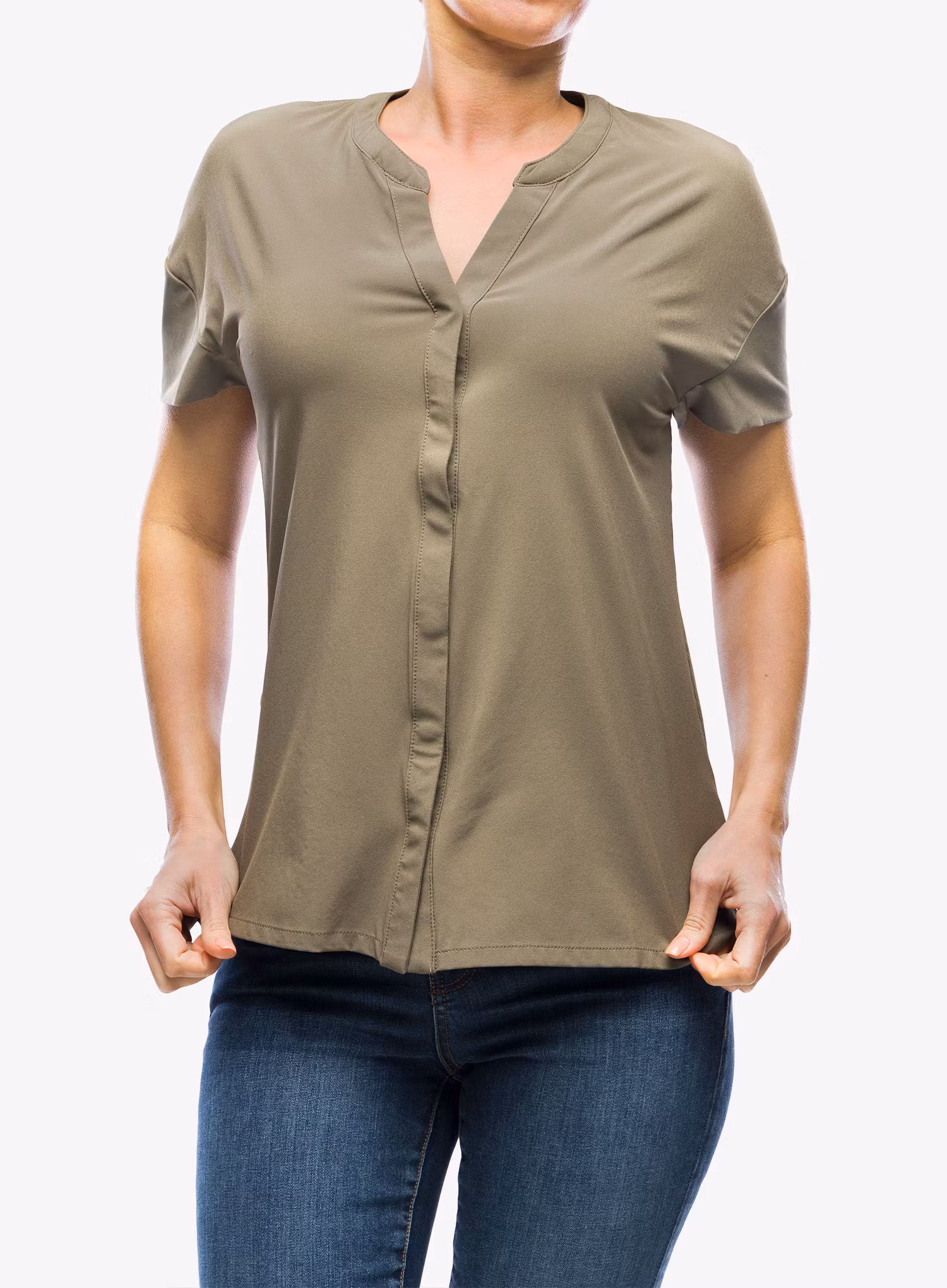 Сорочка жіноча Royal Robbins Spotless Evolution S/S - everglade