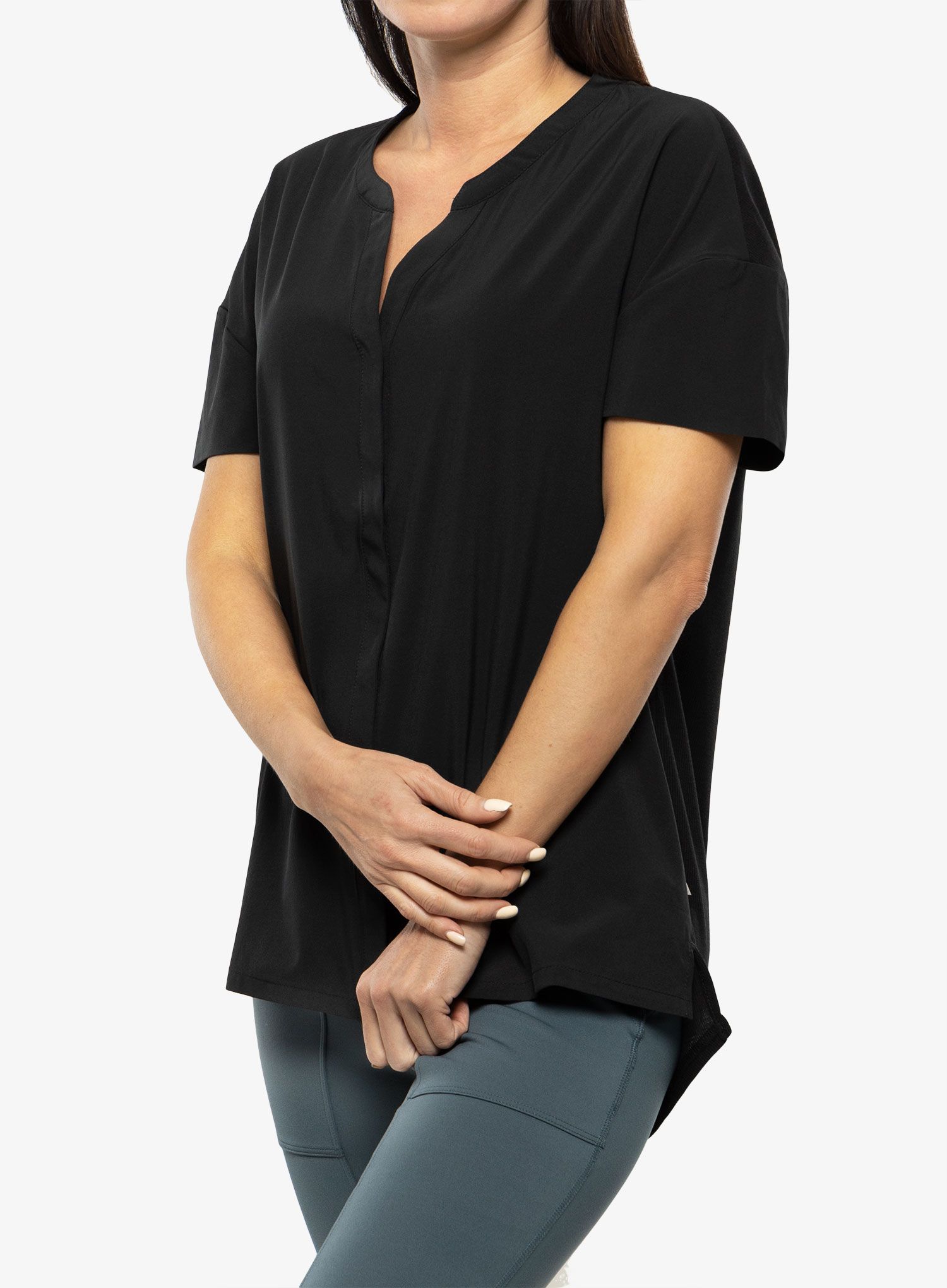 Сорочка жіноча Royal Robbins Spotless Evolution S/S - jet black