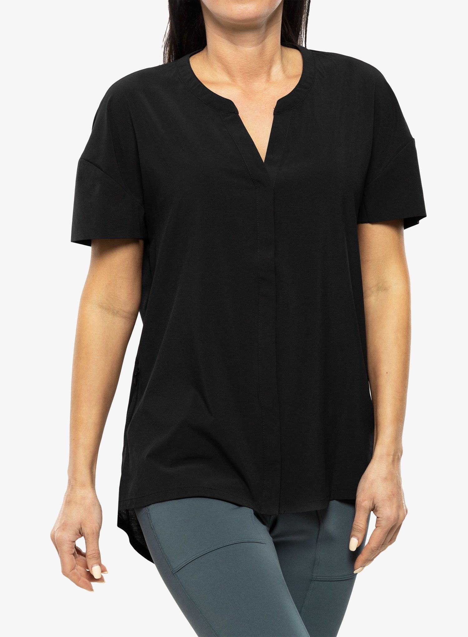 Сорочка жіноча Royal Robbins Spotless Evolution S/S - jet black