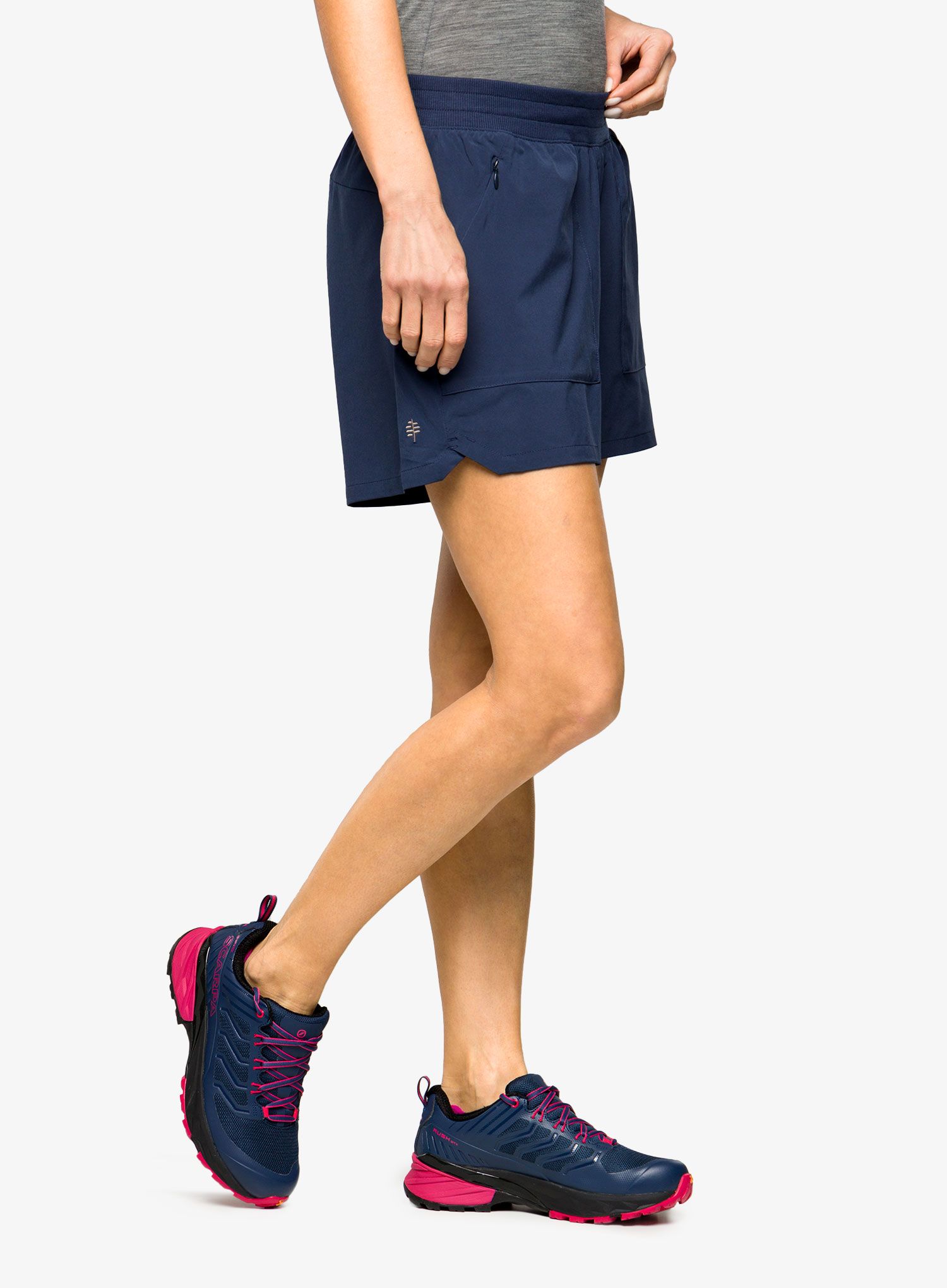 Шорти туристичні жіночі Royal Robbins Spotless Evolution Short - navy