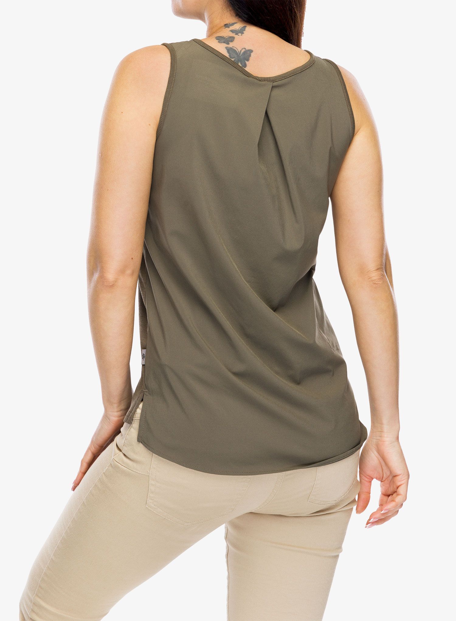 Топ жіночий Royal Robbins Spotless Evolution Tank - everglade