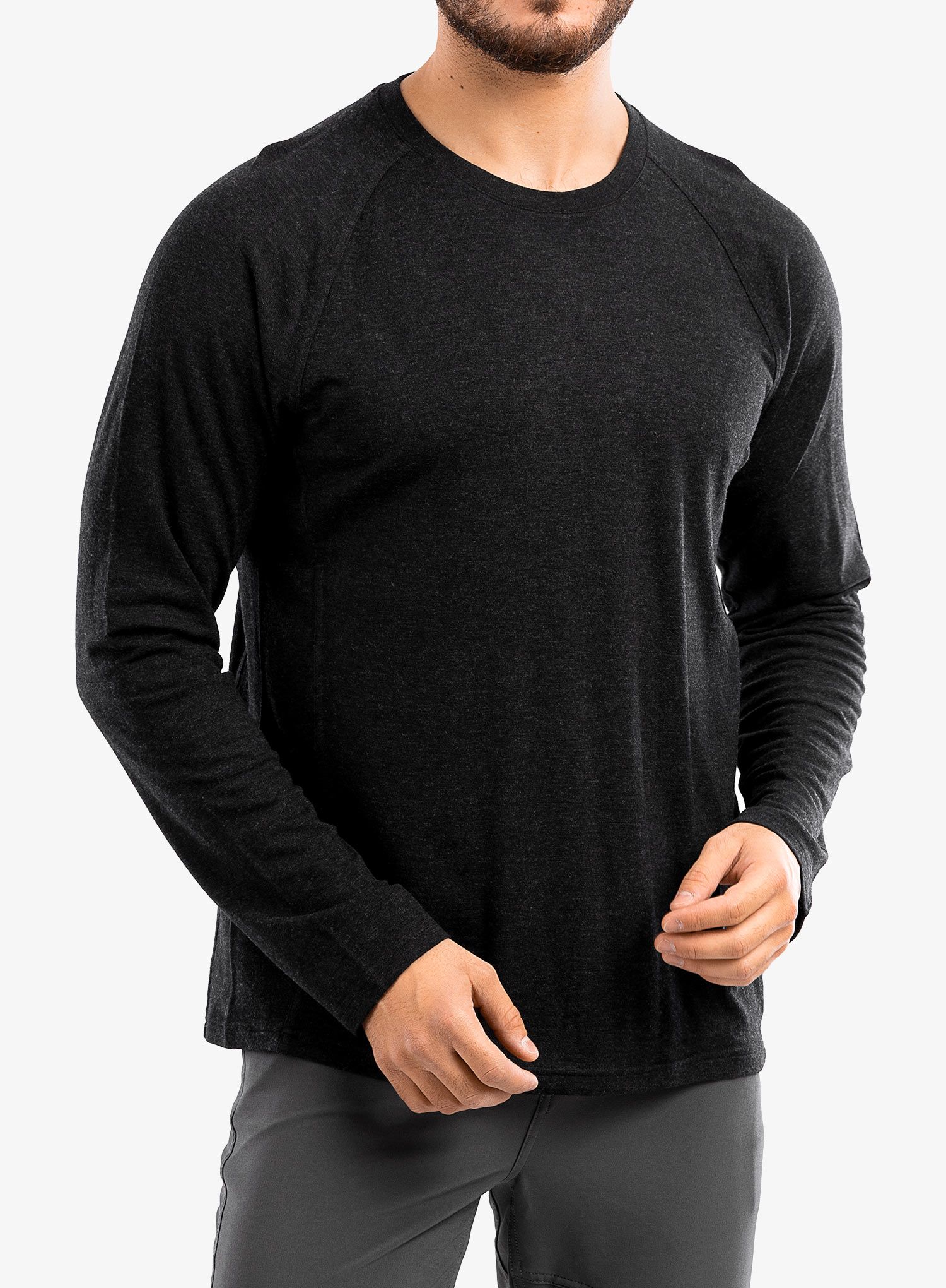 Термокофта Royal Robbins Venturelayer 200 LS - jet black htr
