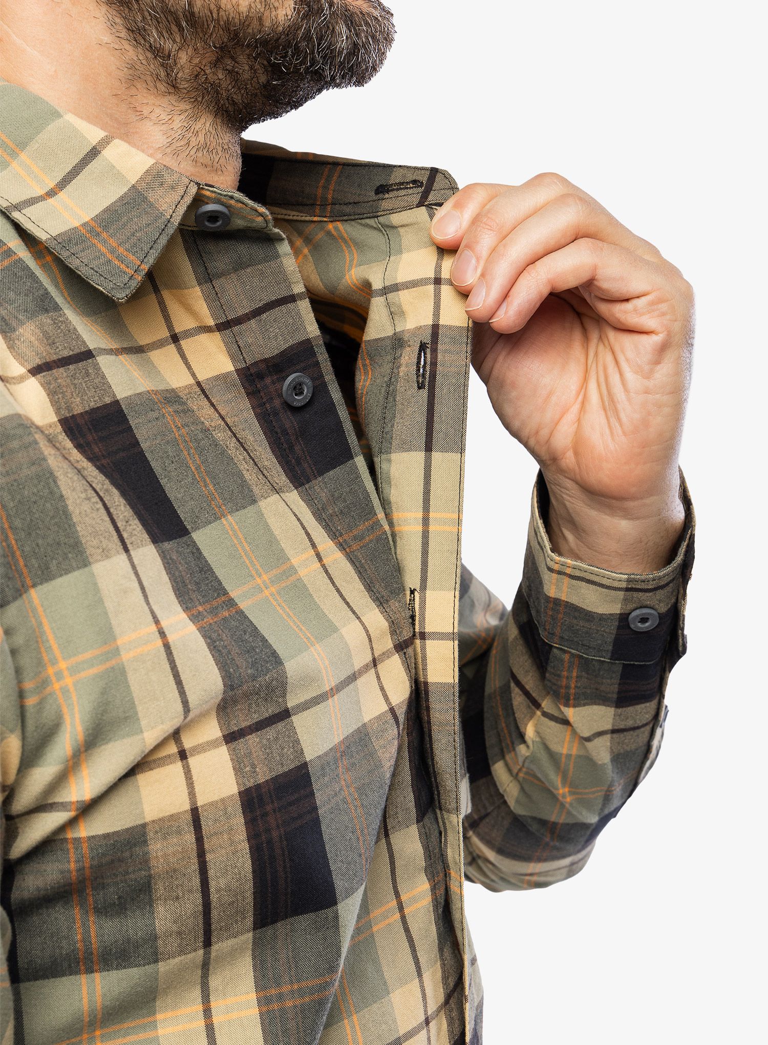 Сорочка Royal Robbins Westlands Plaid L/S - jet black dobson pld