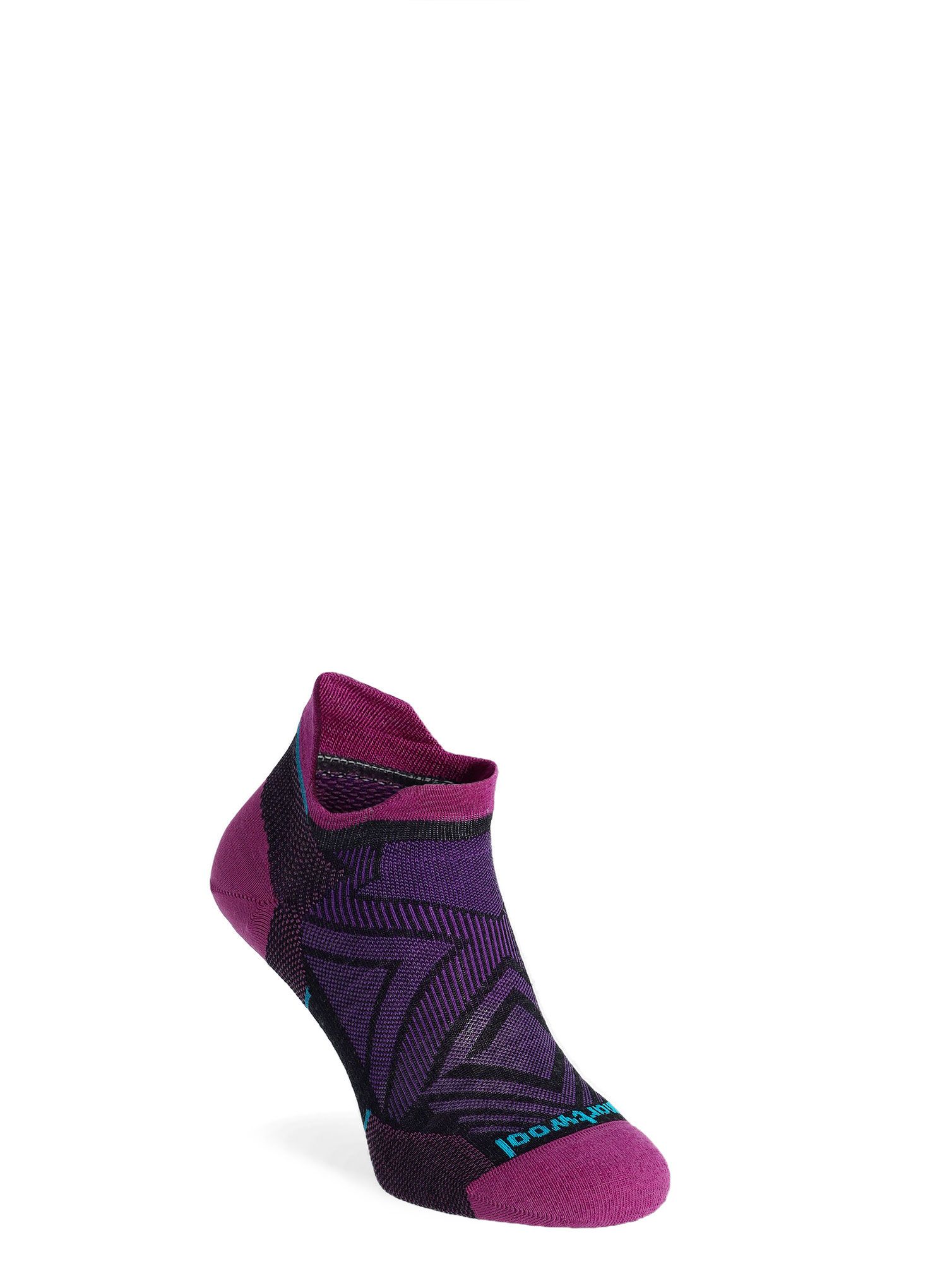 Шкарпетки з мериноса жіночі Smartwool Run Zero Cushion Low Ankle Socks - charcoal