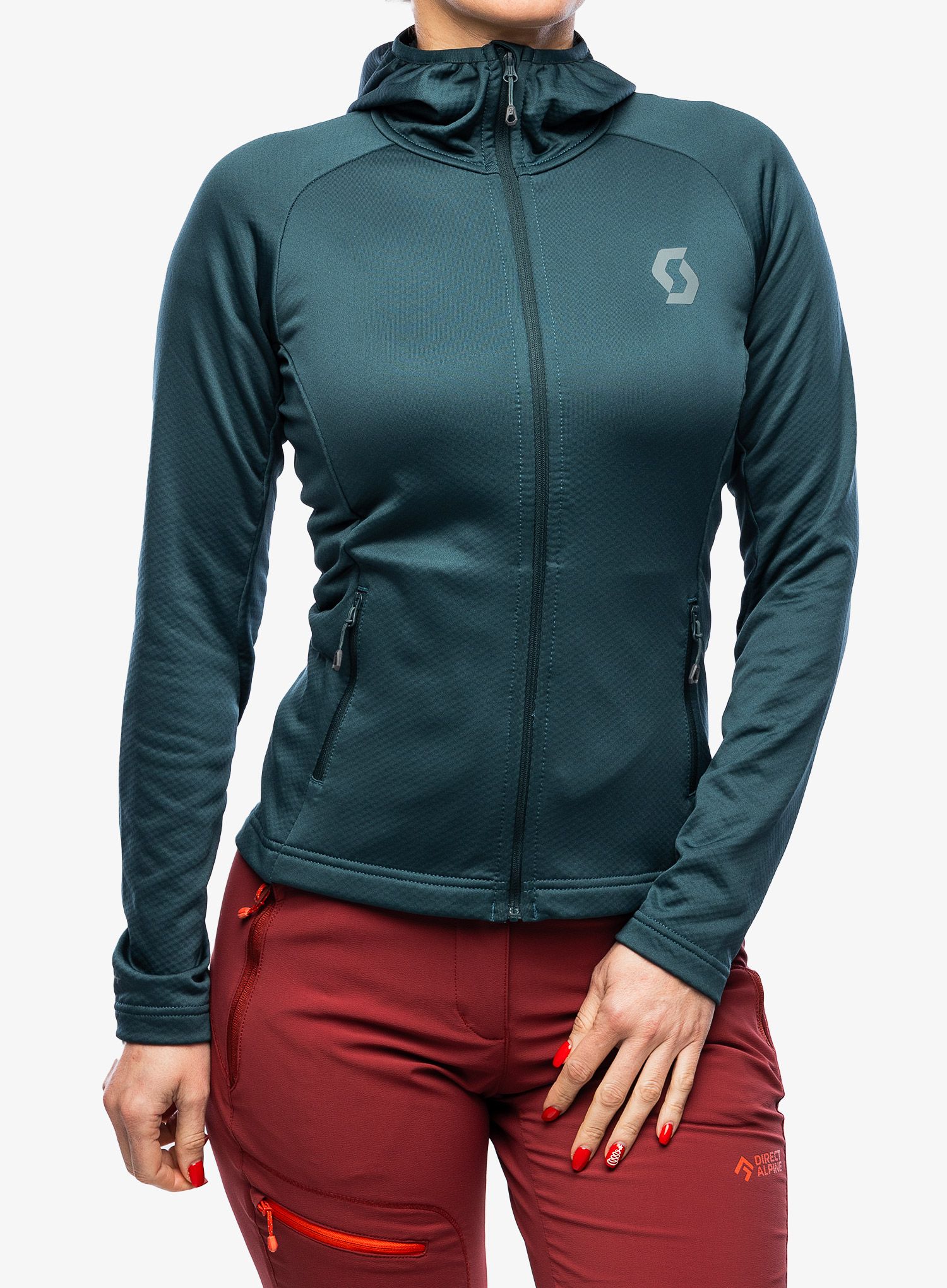 Кофта флісова жіноча SCOTT Defined Tech Hoody - green