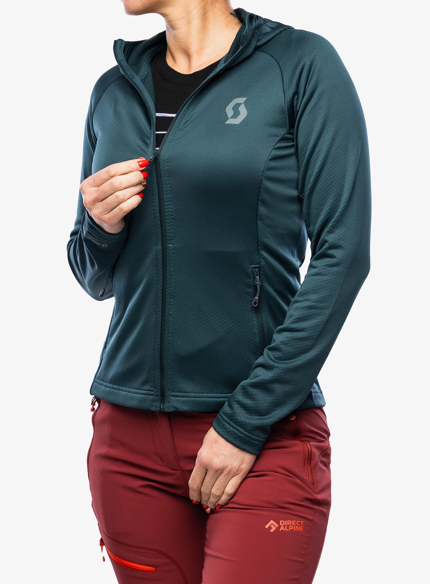 Кофта флісова жіноча SCOTT Defined Tech Hoody - green