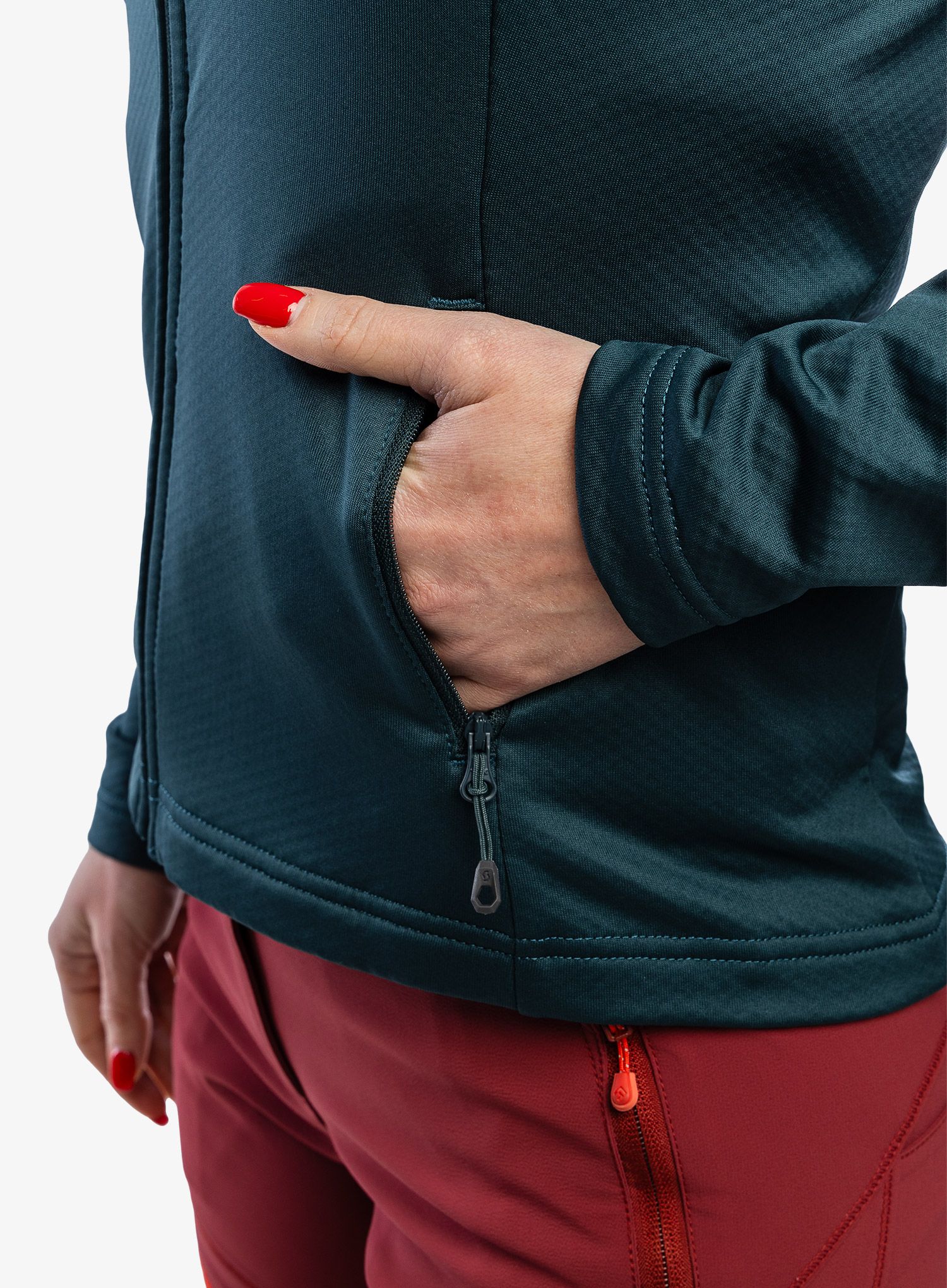 Кофта флісова жіноча SCOTT Defined Tech Hoody - green
