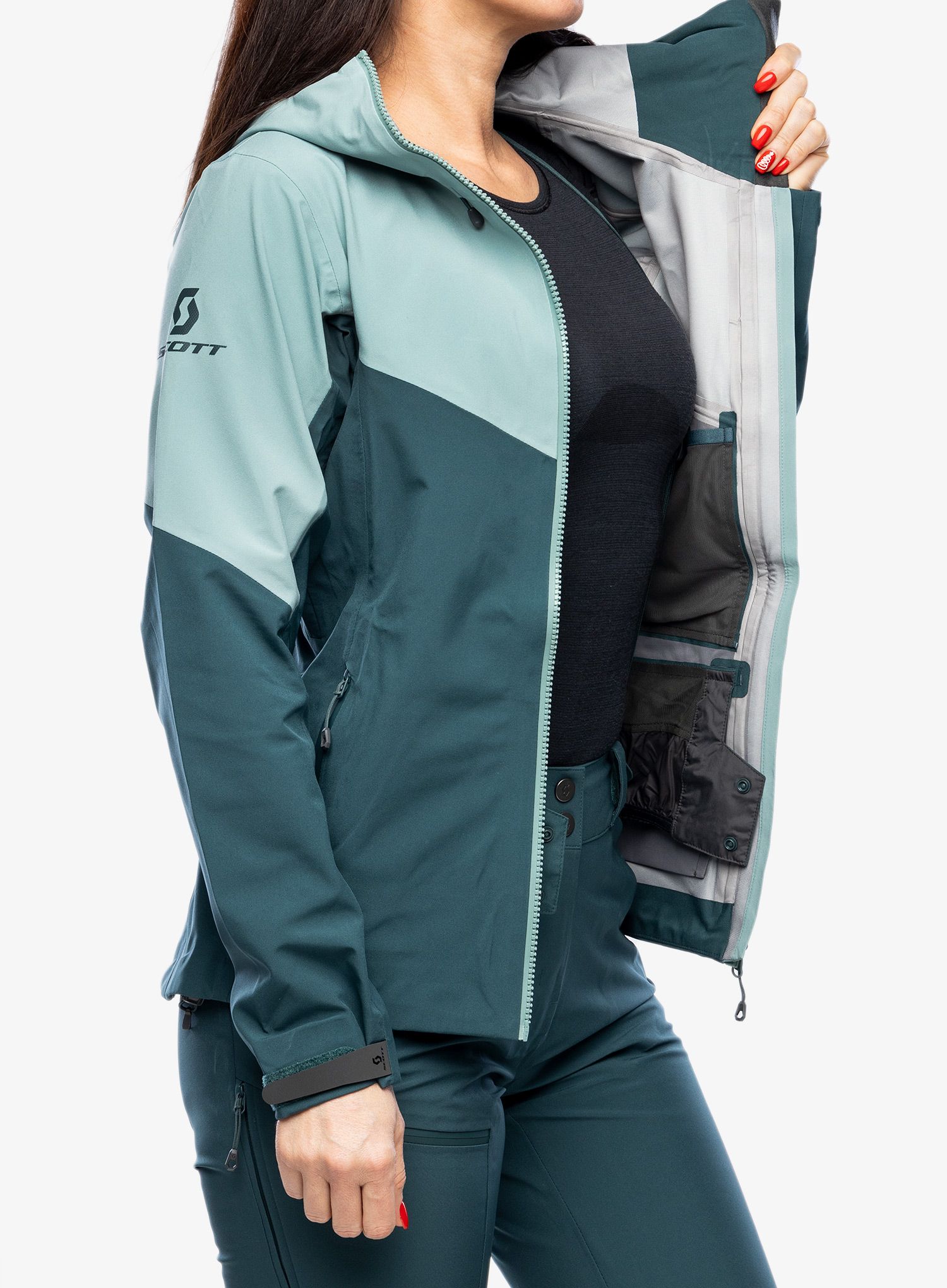 Куртка жіноча SCOTT Explorair 3L Jacket - northern mint green/aruba grn