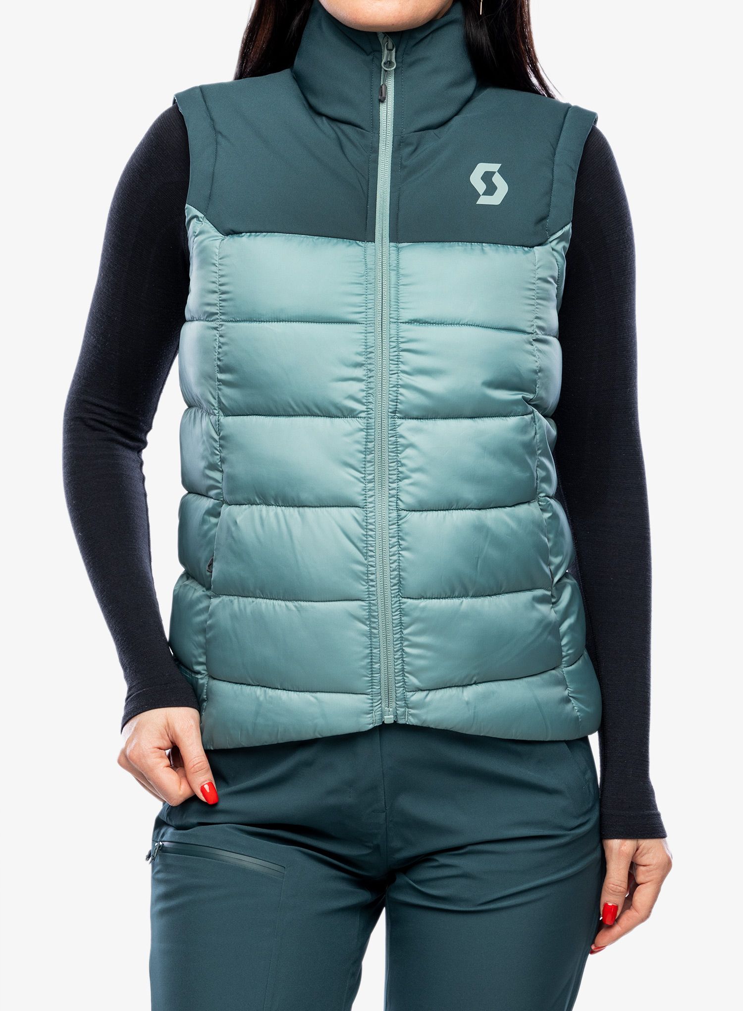 Жилет жіночий SCOTT Insuloft Warm Vest - aruba green/northern mint grn