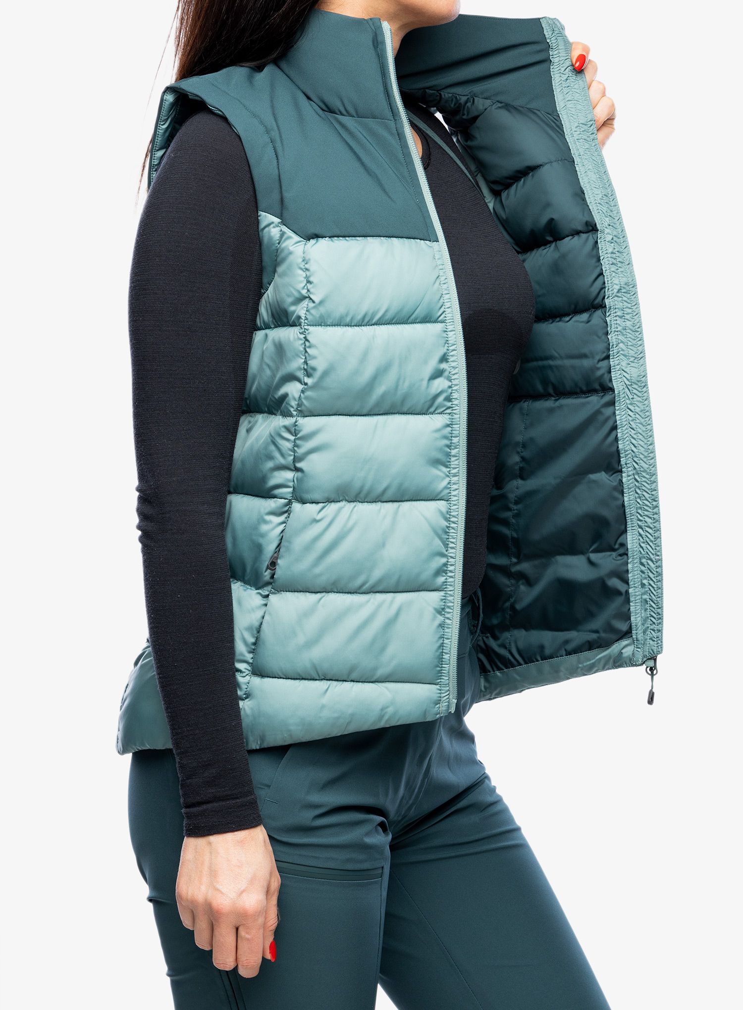 Жилет жіночий SCOTT Insuloft Warm Vest - aruba green/northern mint grn