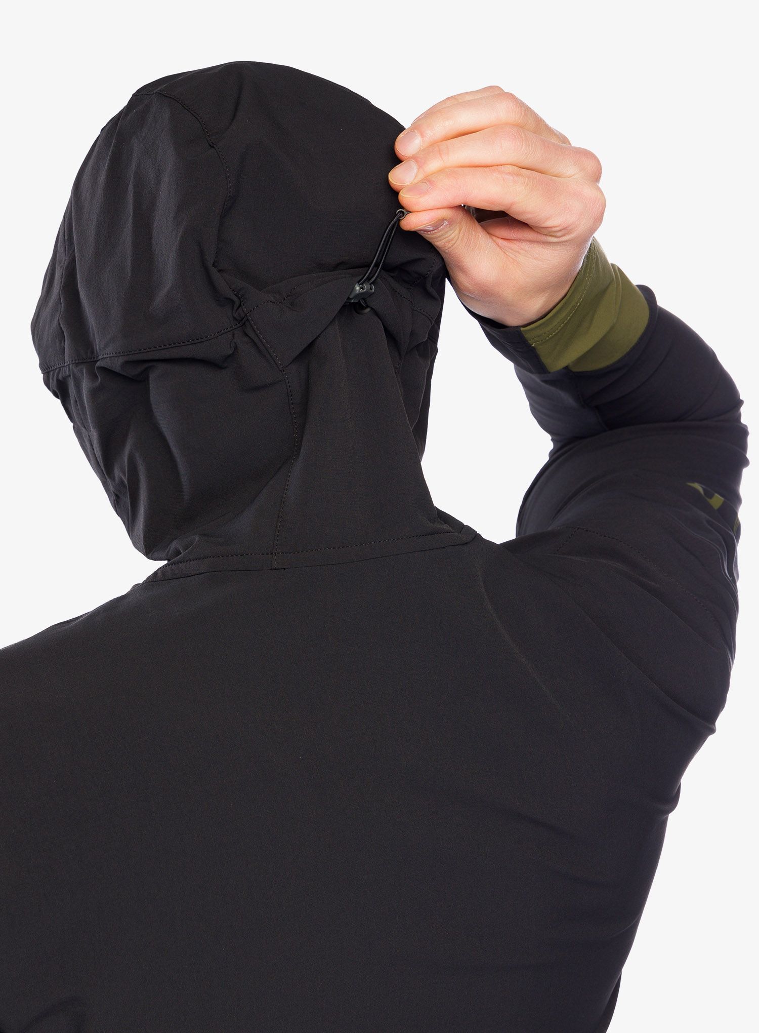 Куртка softshell SCOTT JKT Explorair Softshell SL - black/fir green