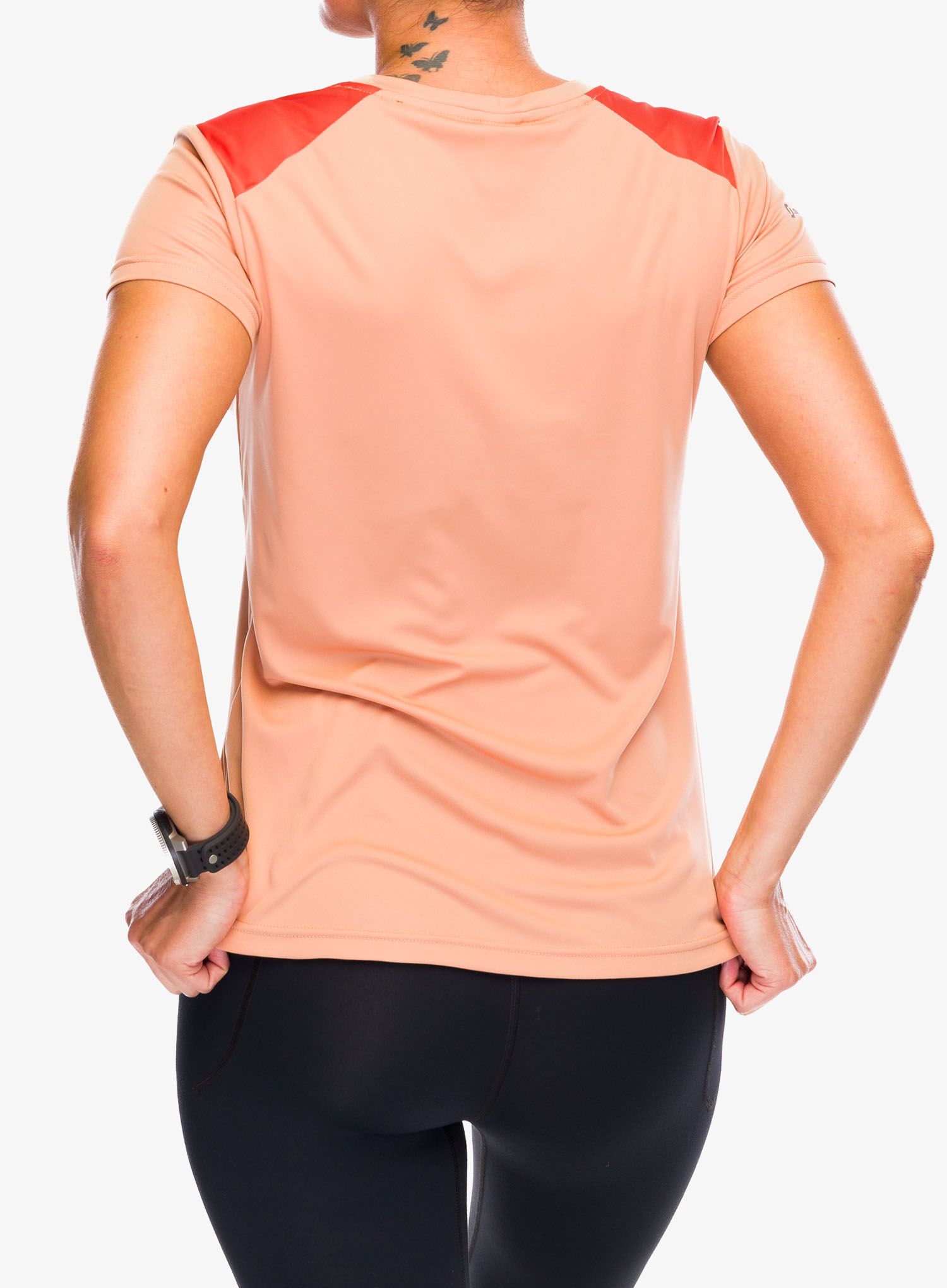 Футболка для бігу жіноча SCOTT Endurance Tech S/S - braze orange