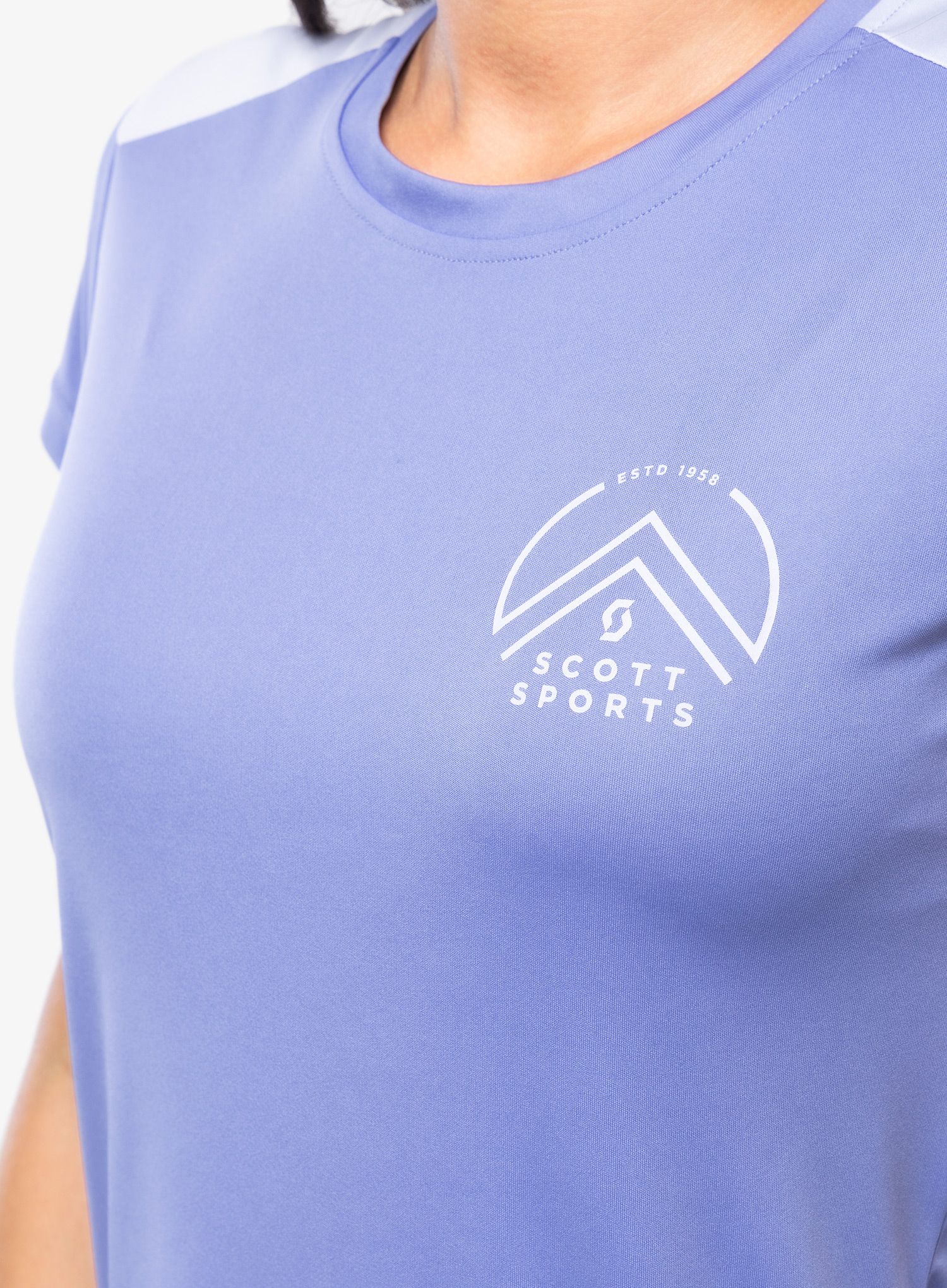 Футболка для бігу жіноча SCOTT Endurance Tech S/S - dream blue/blue