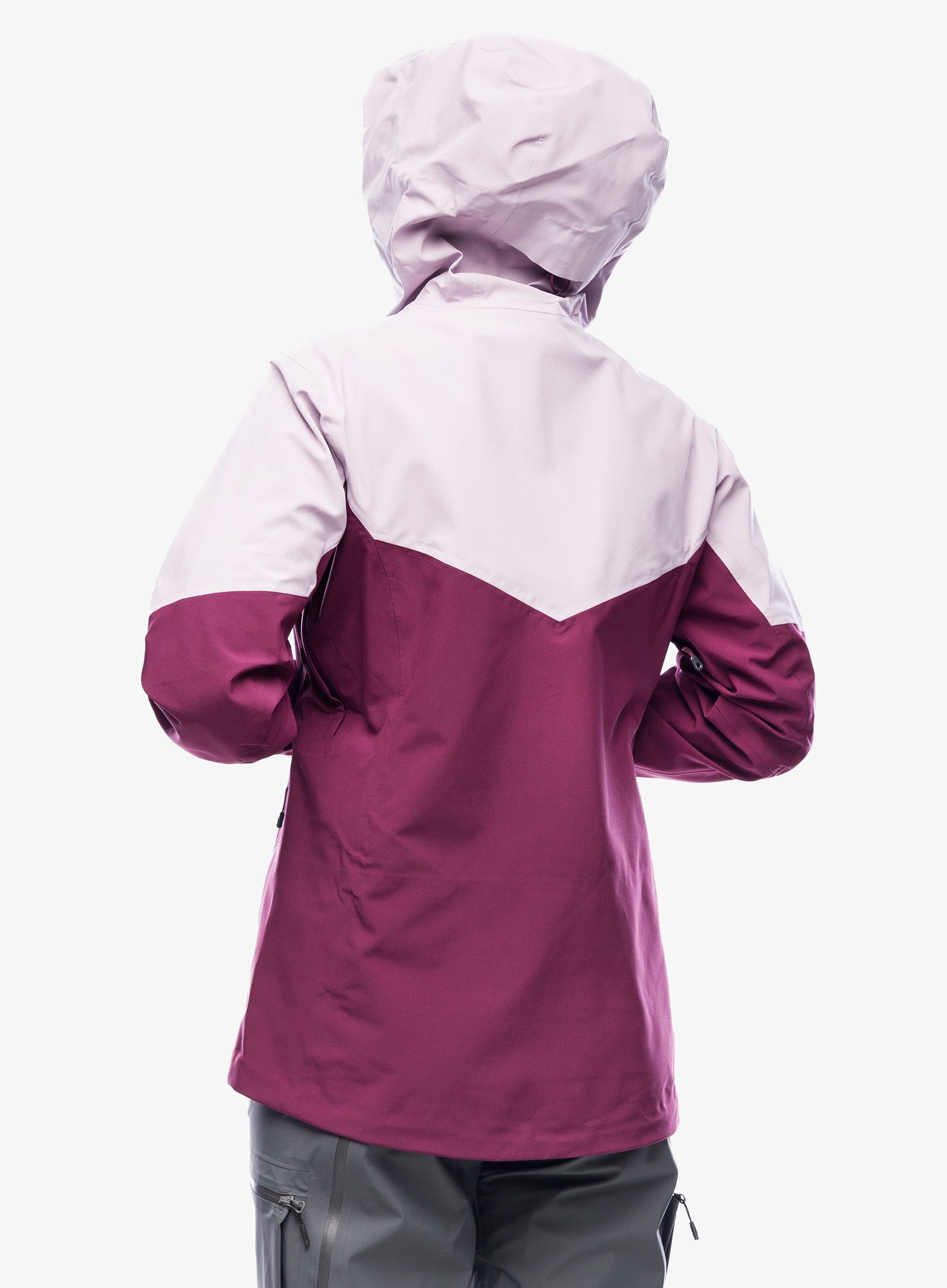 Куртка жіноча SCOTT Explorair 3L - cloud pink/wild red