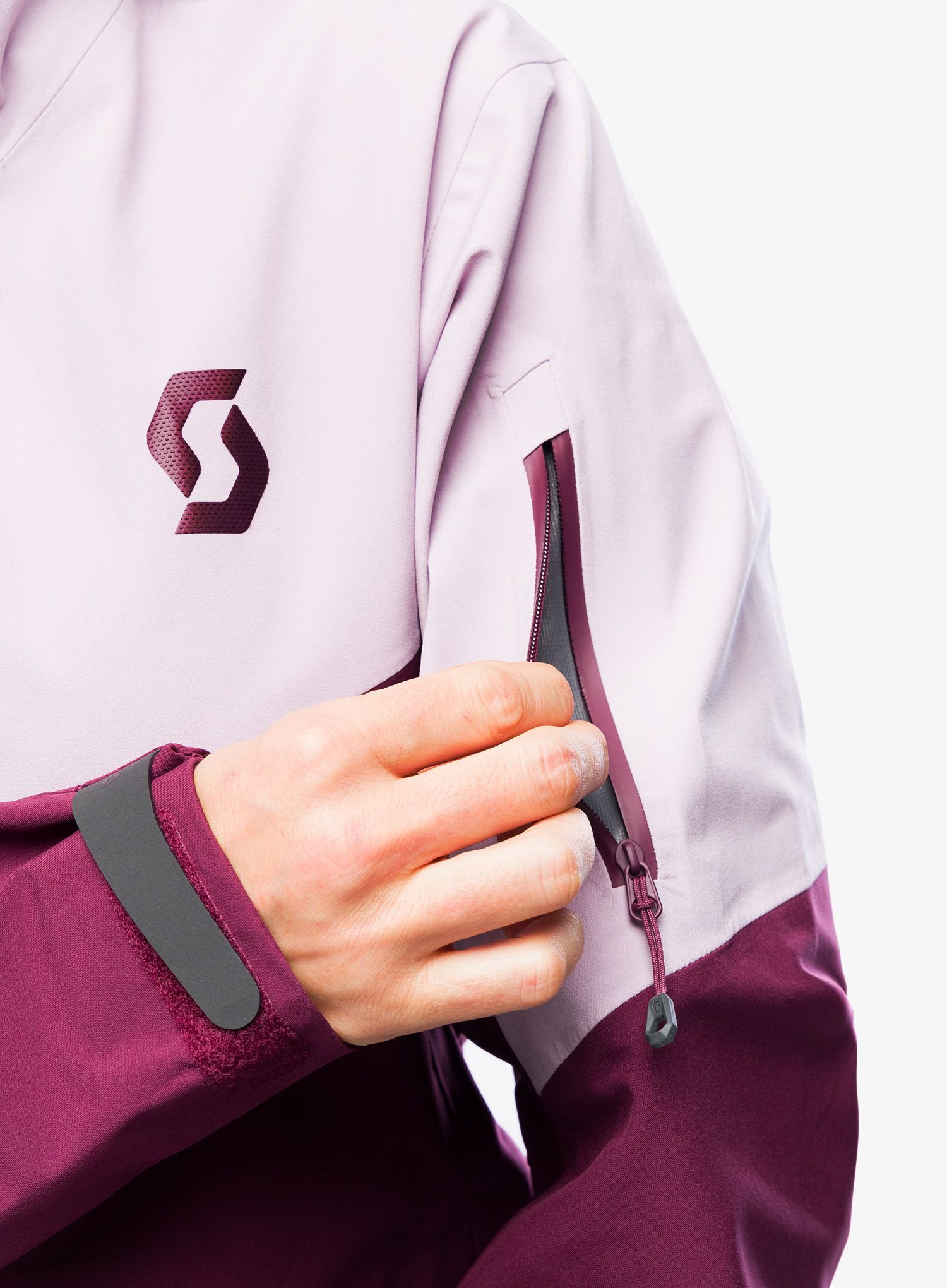 Куртка жіноча SCOTT Explorair 3L - cloud pink/wild red