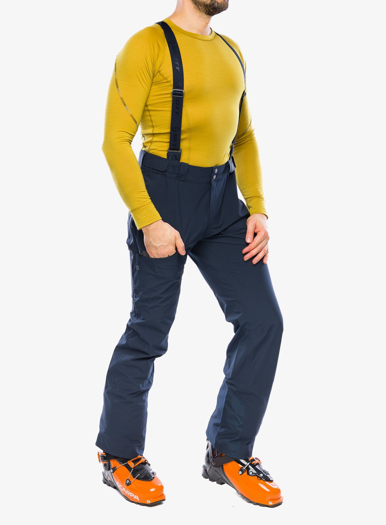 Штани водонепроникні SCOTT Explorair 3L - dark blue