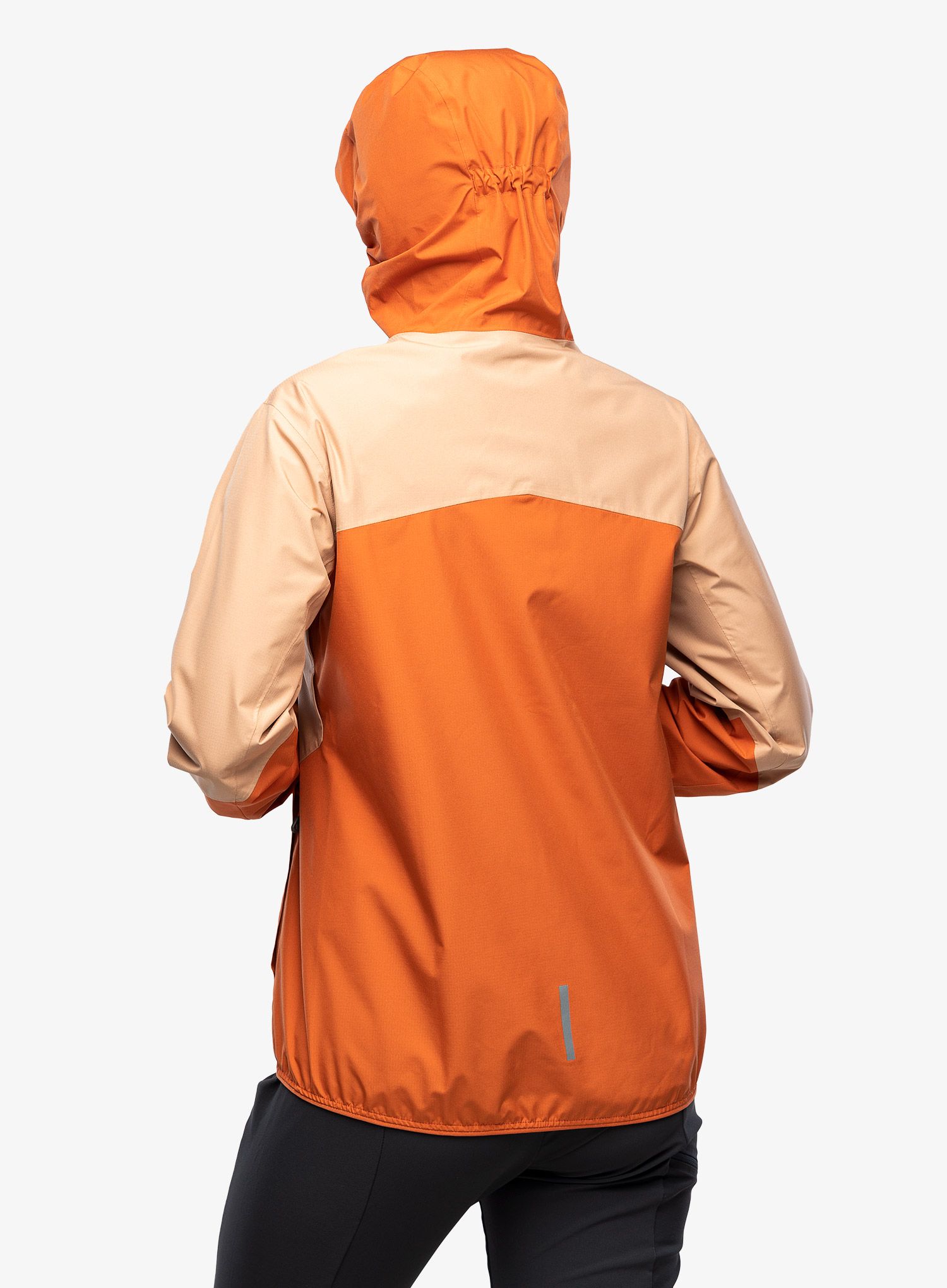 Куртка дощовик жіноча SCOTT Explorair Light Dryo 2.5L - orange/rose