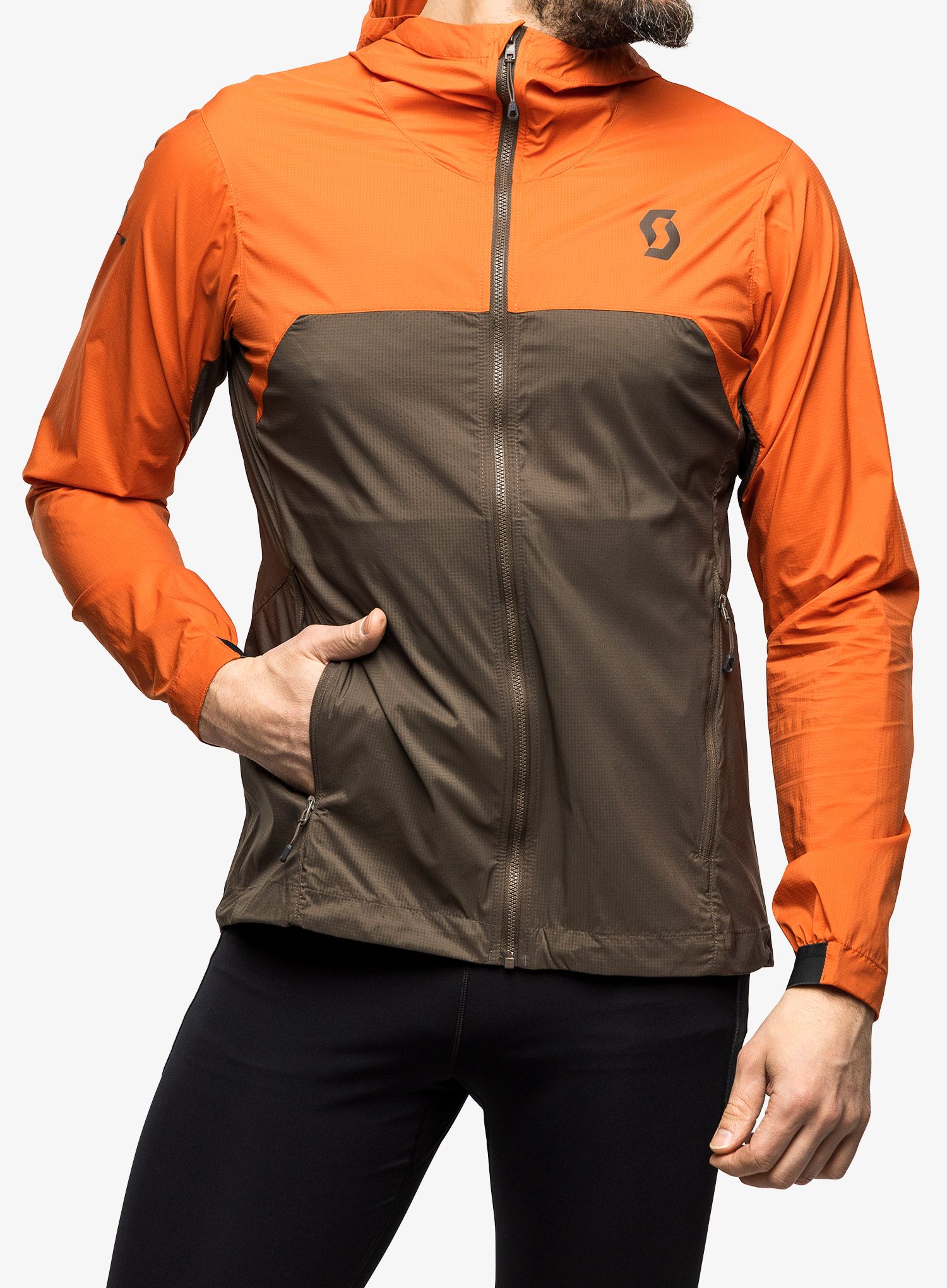 Вітровка SCOTT Explorair Light WB - braze orange/shadow brown