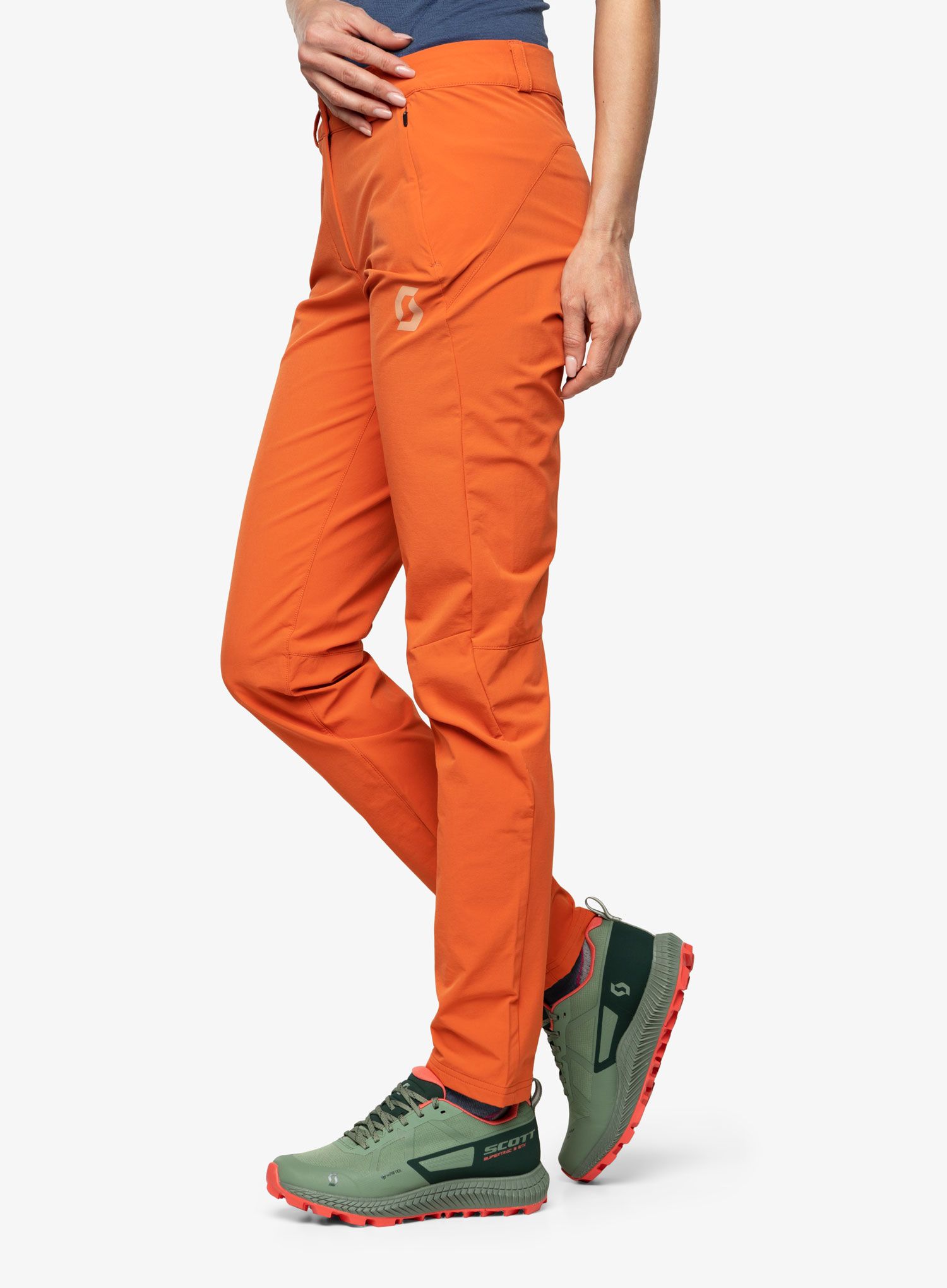 Штани туристичні жіночі SCOTT Explorair Tech - braze orange
