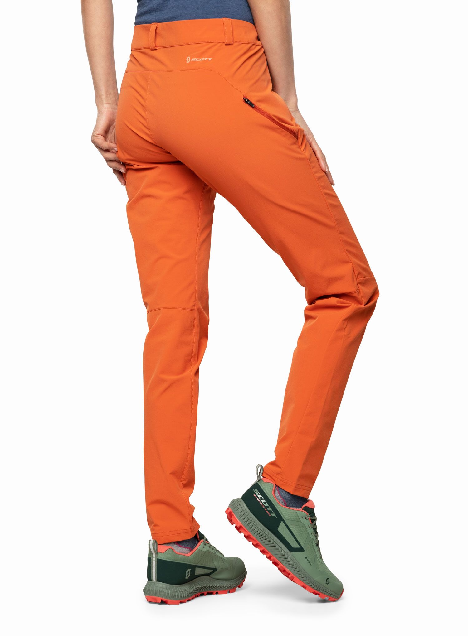 Штани туристичні жіночі SCOTT Explorair Tech - braze orange