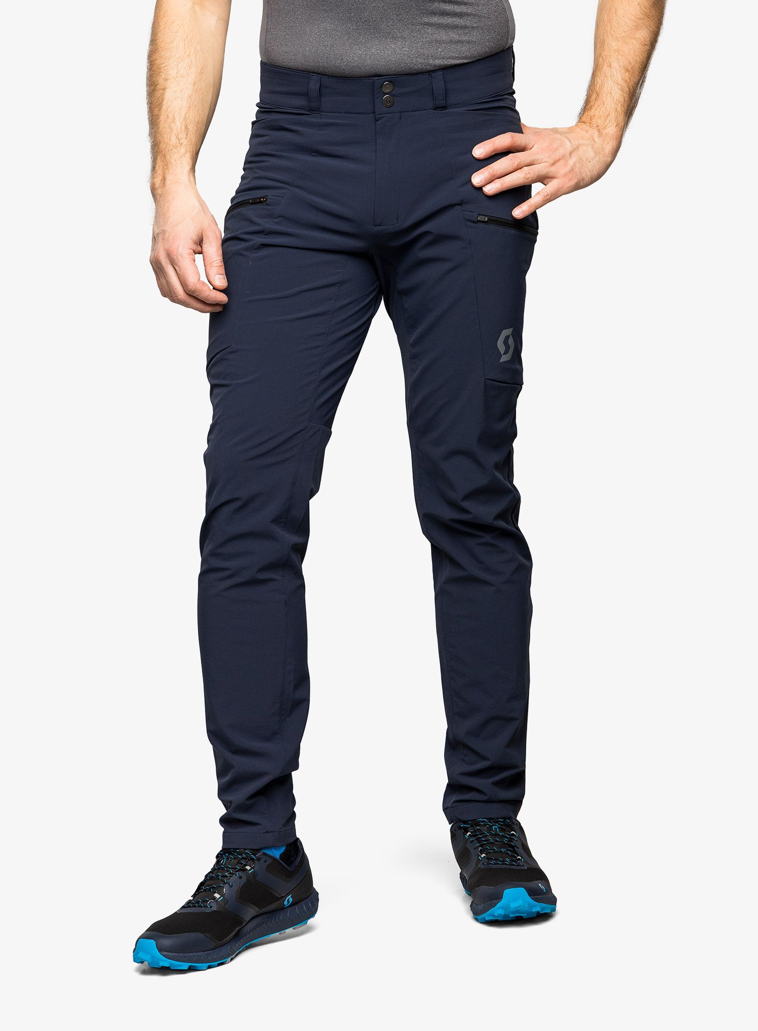 Штани туристичні SCOTT Explorair Tech - dark blue/black