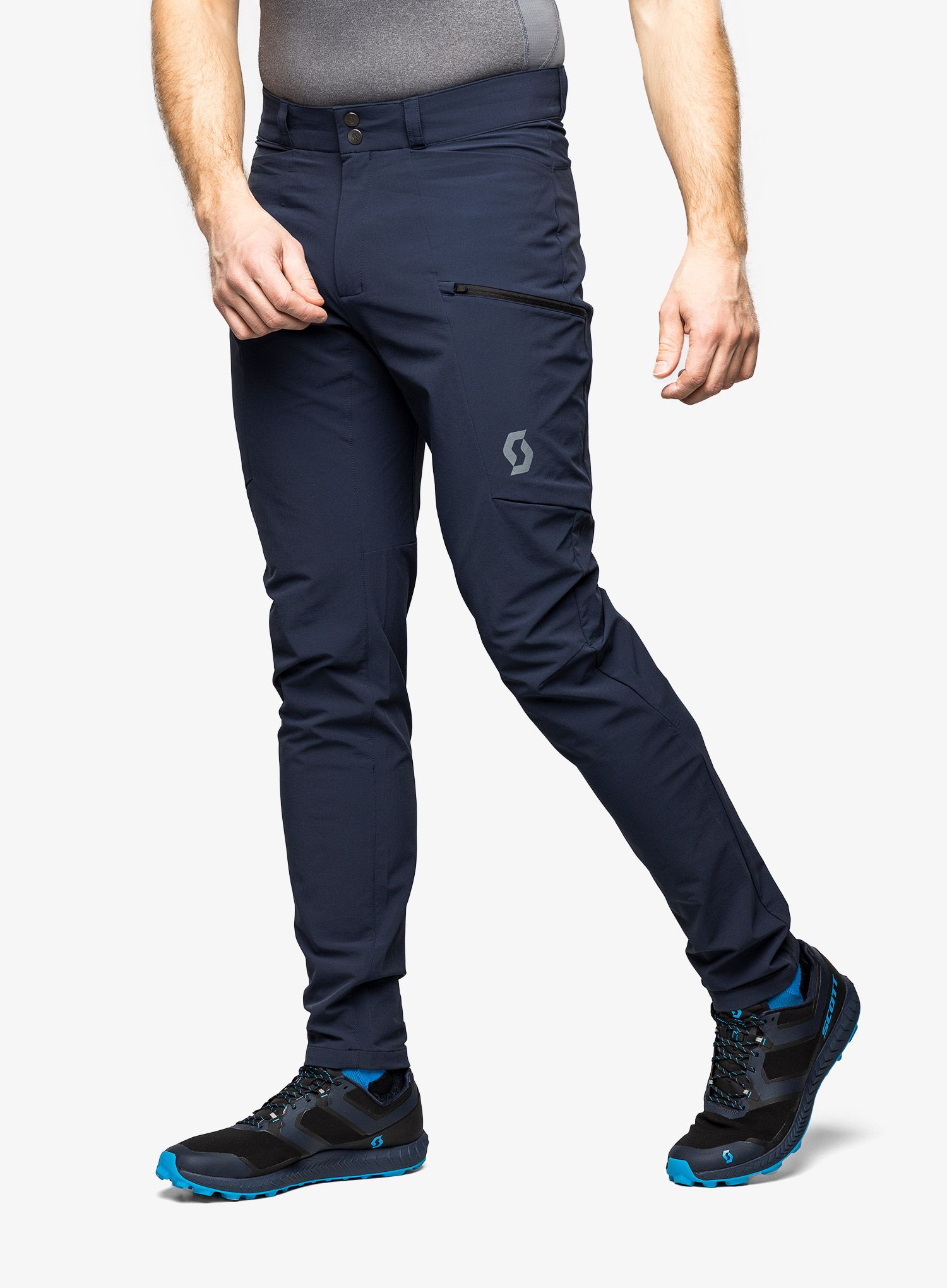 Штани туристичні SCOTT Explorair Tech - dark blue/black