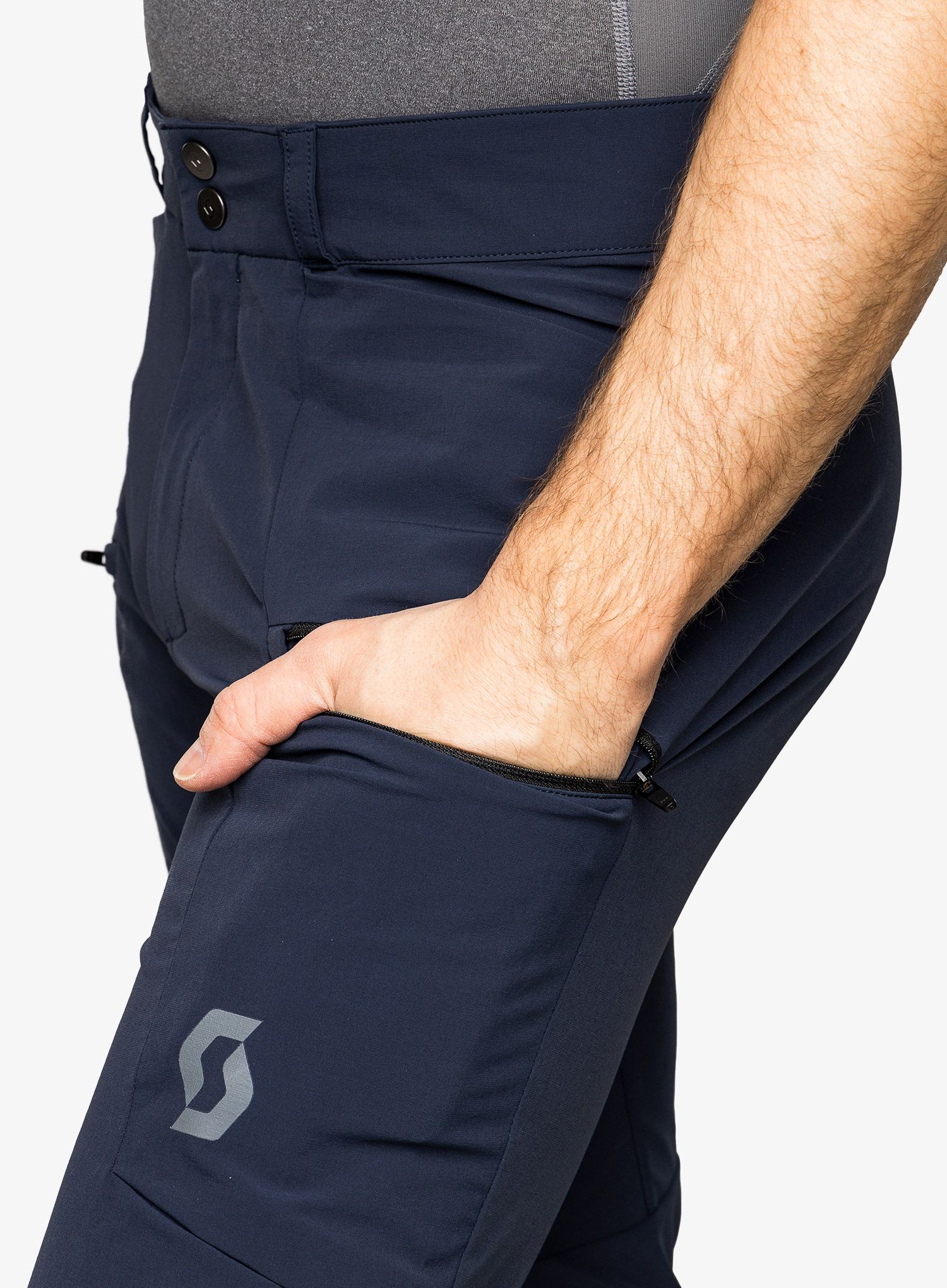 Штани туристичні SCOTT Explorair Tech - dark blue/black