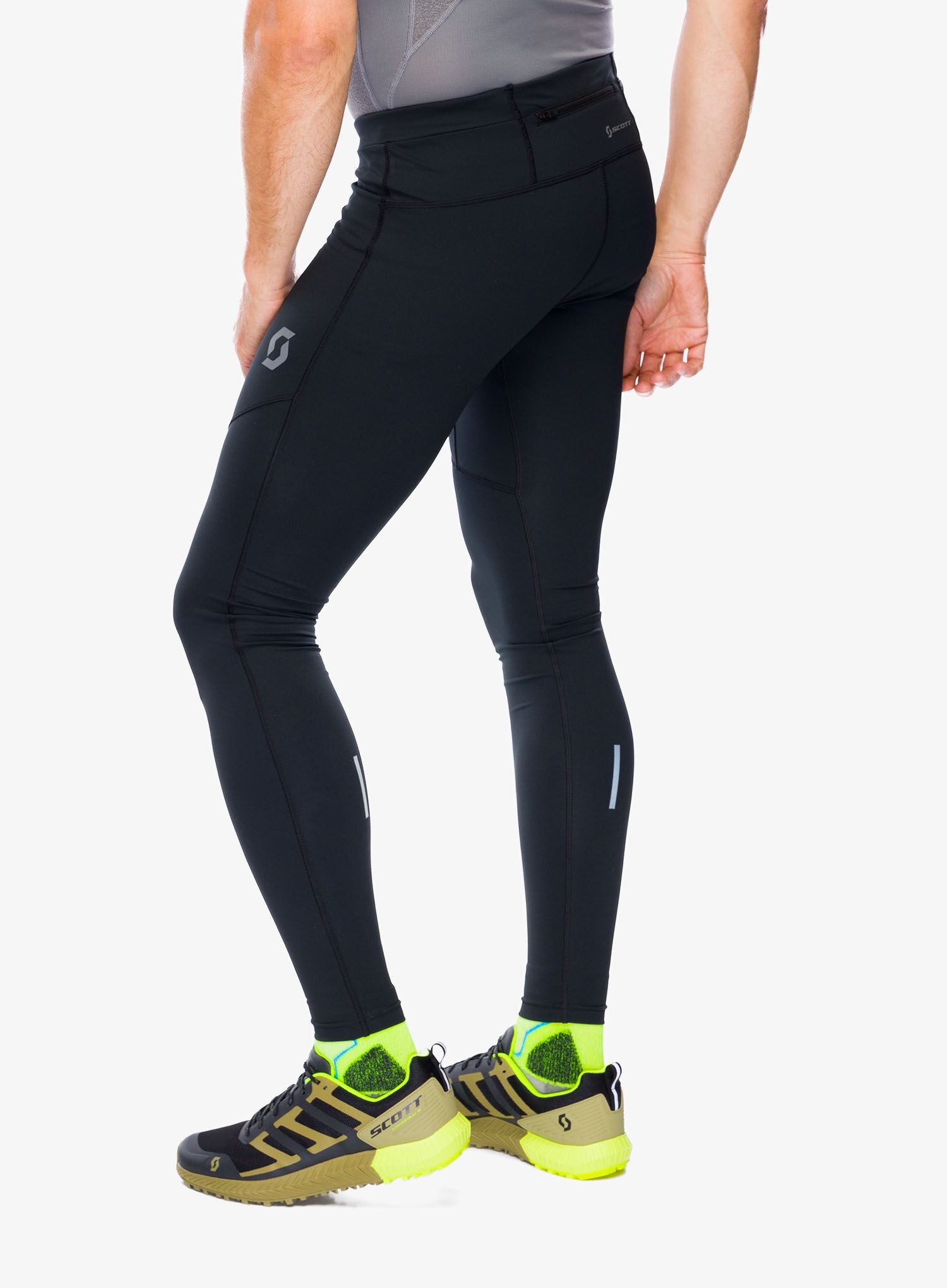 Легінси для бігу SCOTT Full Tights Endurance - black/black