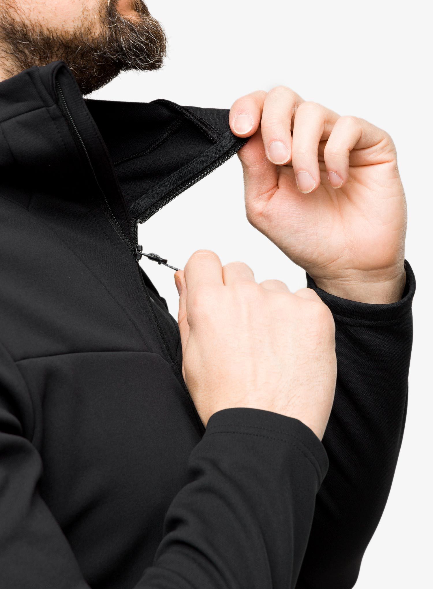 Кофта трекінгова SCOTT Hoody Defined Mid - black