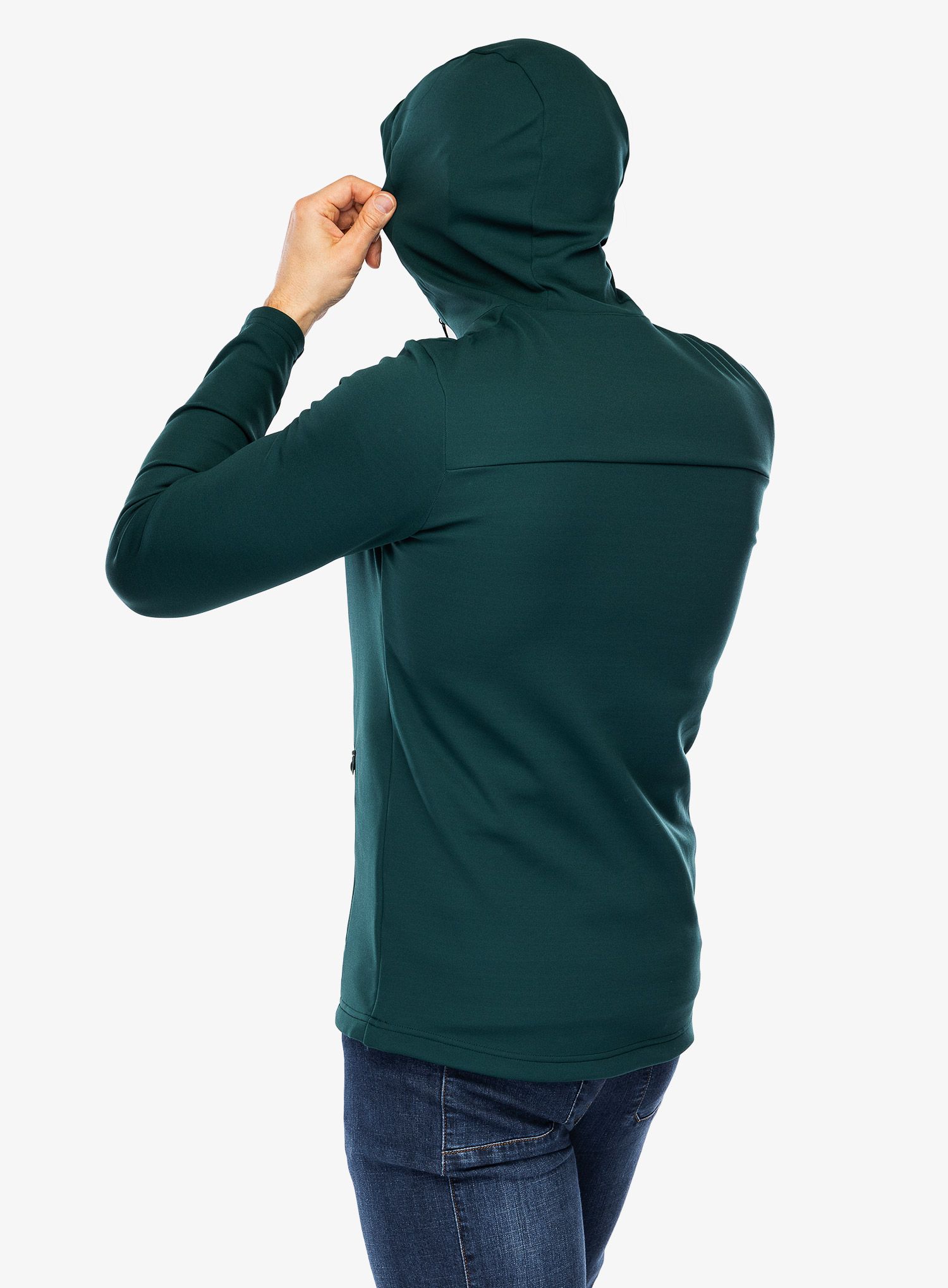 Кофта трекінгова SCOTT Hoody Defined Mid - lush green