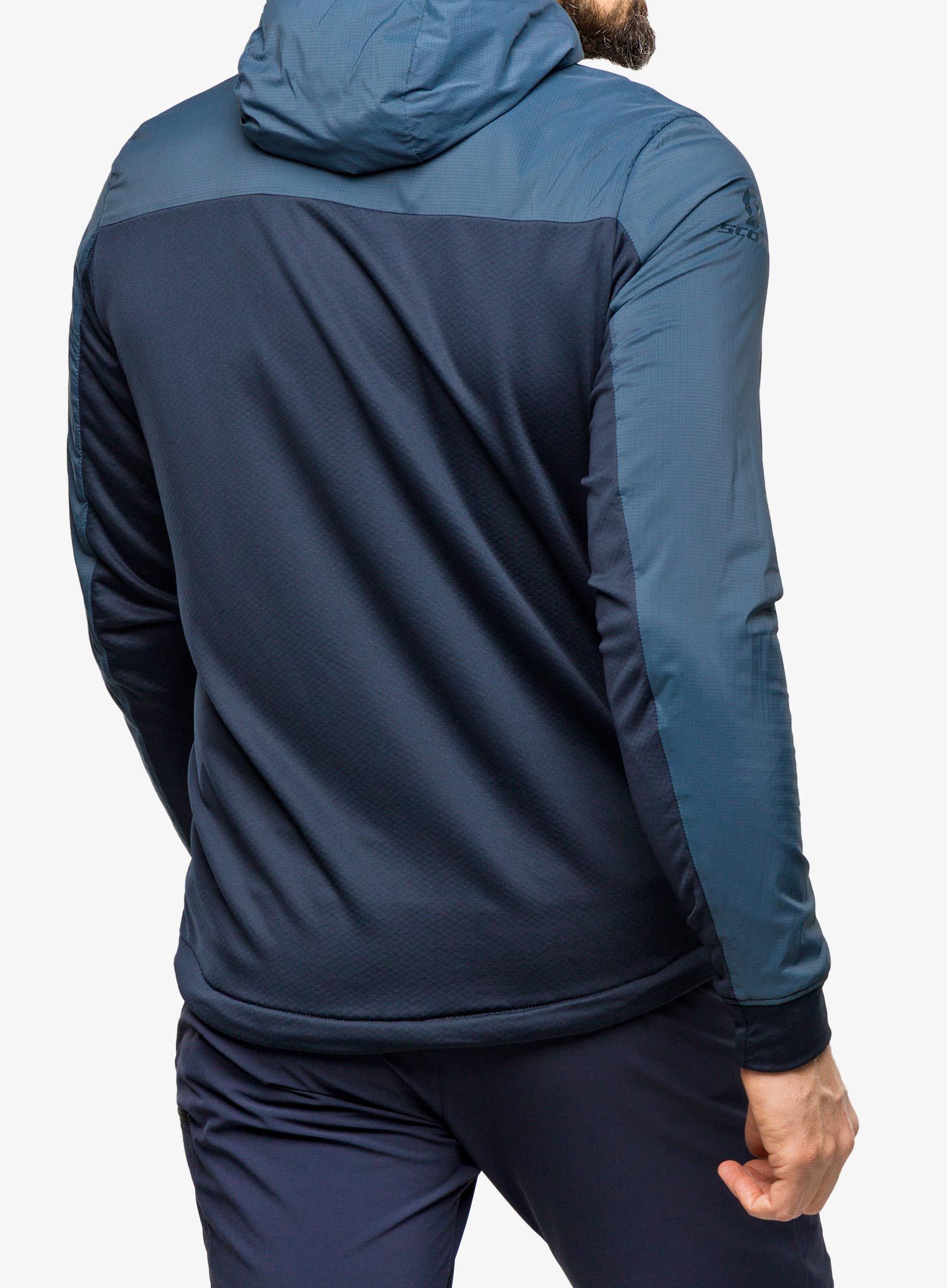 Куртка скітурингова SCOTT Hoody Explorair Alpha - metal blue/dark blue