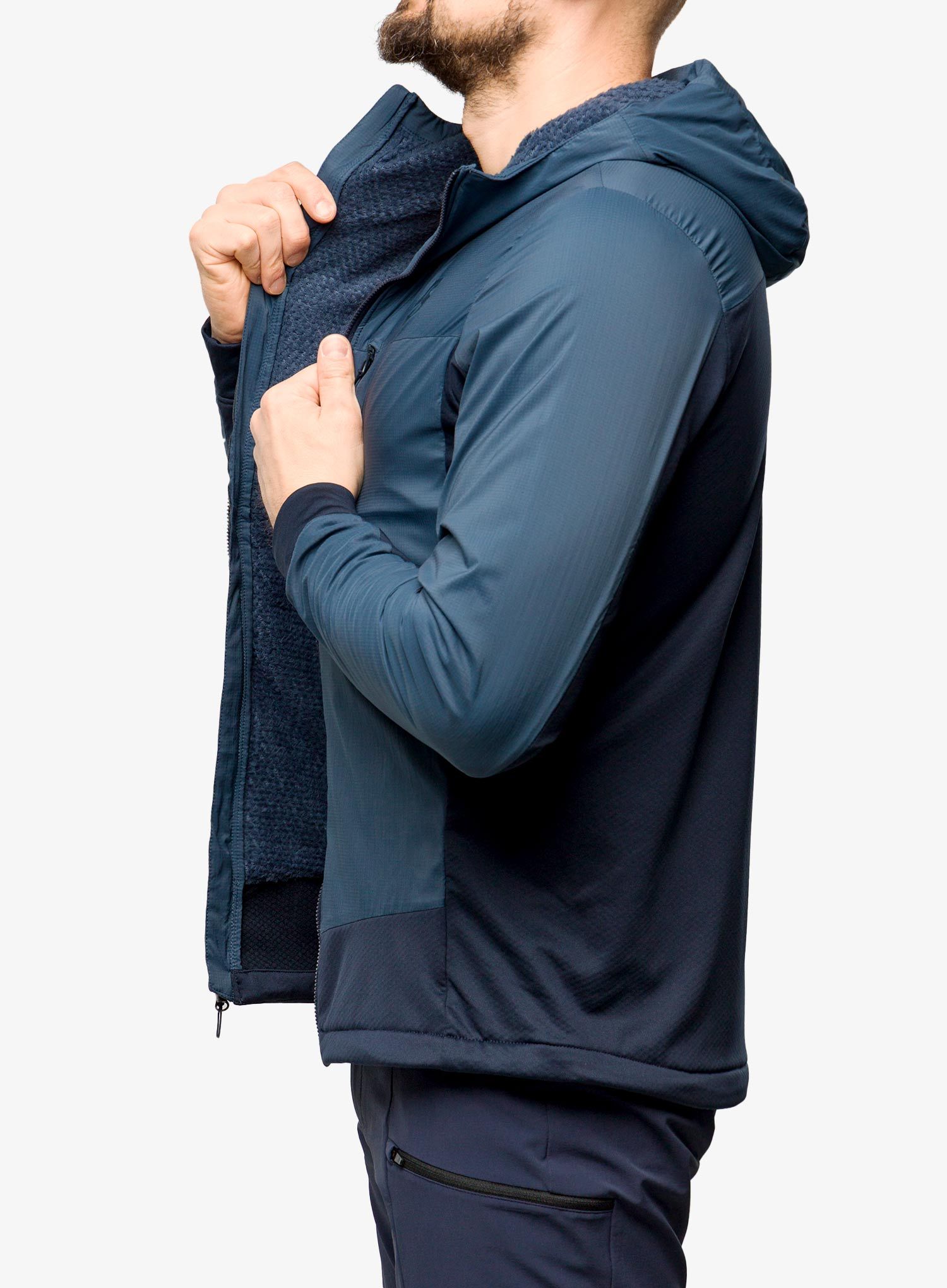 Куртка скітурингова SCOTT Hoody Explorair Alpha - metal blue/dark blue