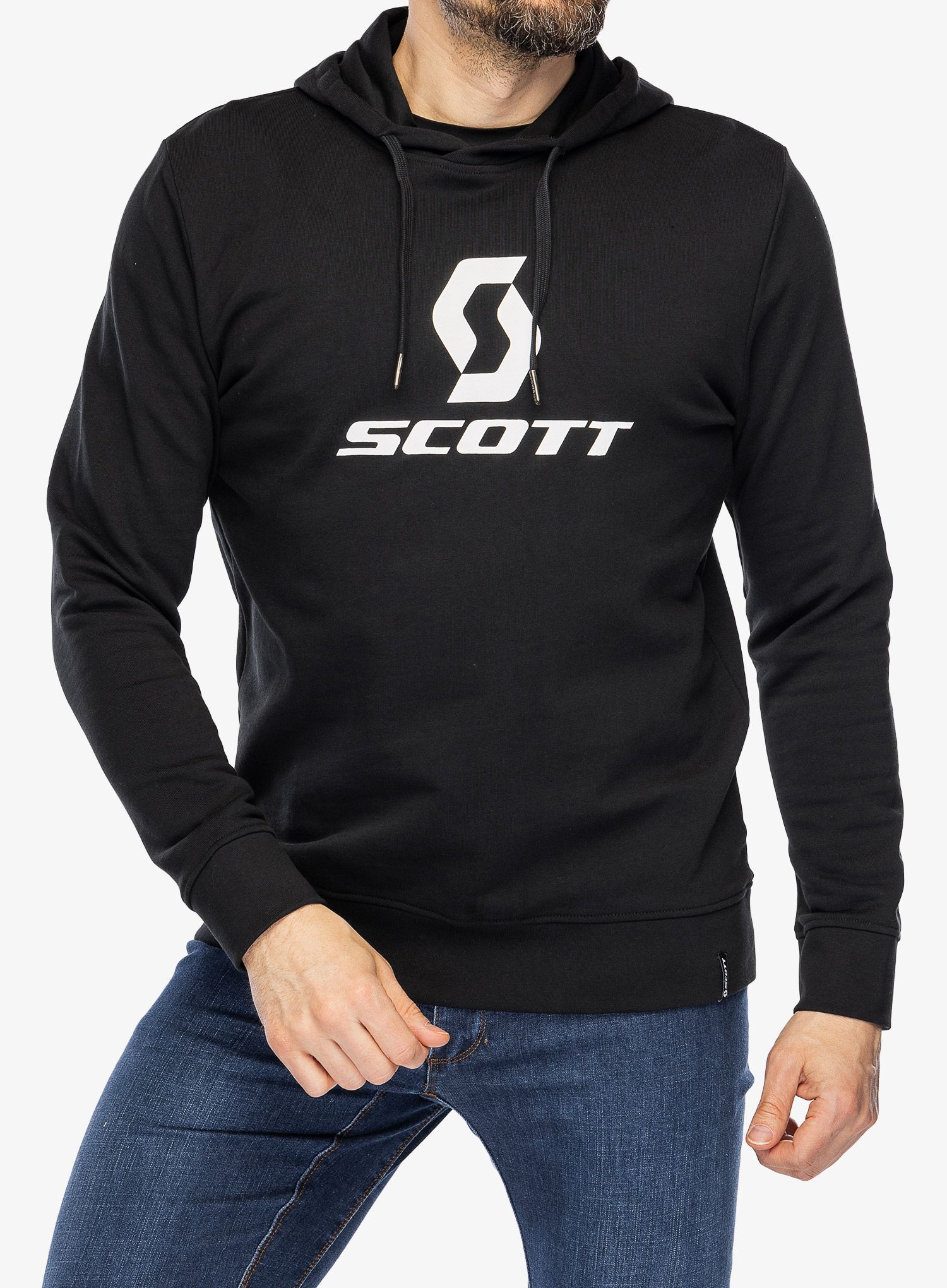 Кофта з каптуром SCOTT Hoody Icon LS - black