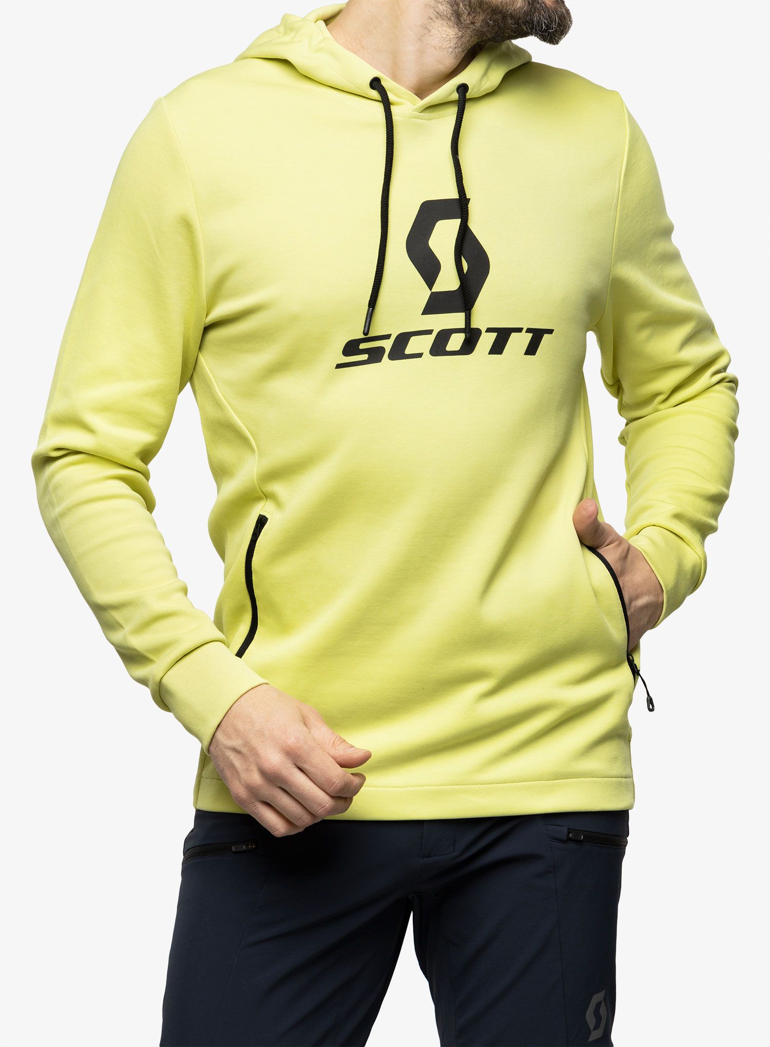Кофта з каптуром SCOTT Hoody Tech - bitter yellow