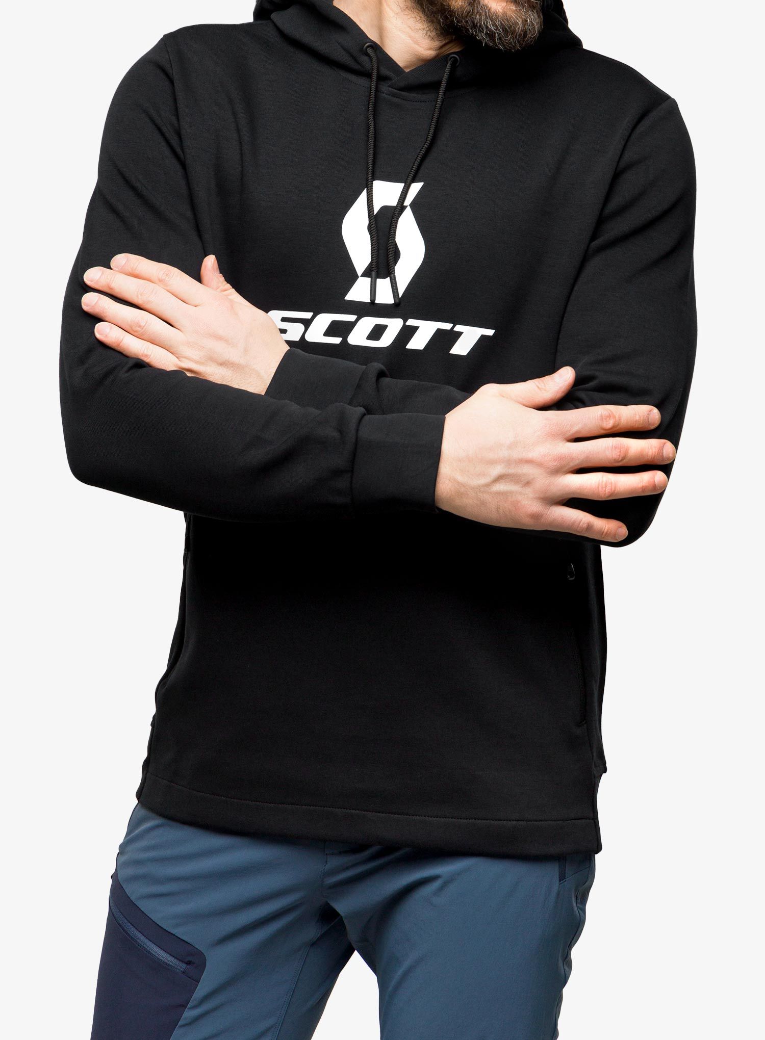 Кофта з каптуром SCOTT Hoody Tech - black